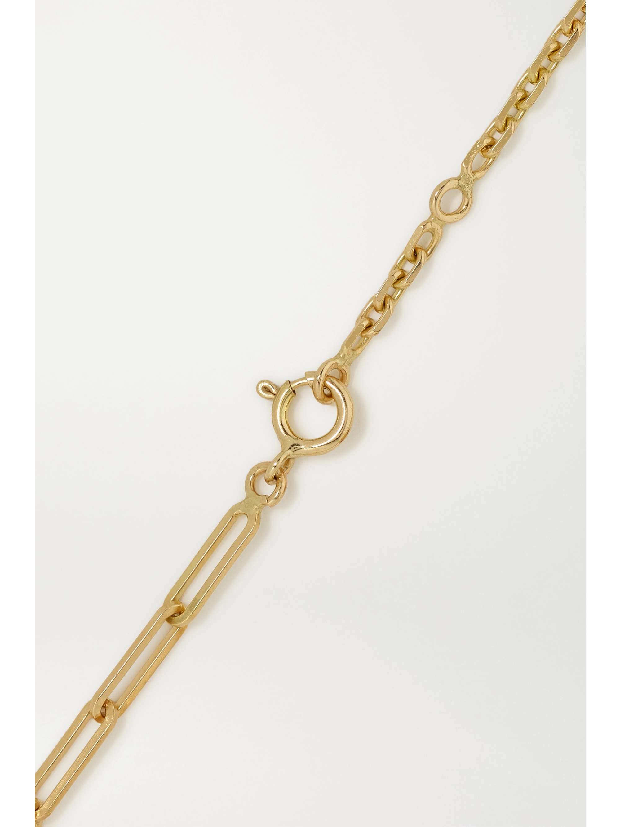 YVONNE LÉON 18-karat white gold diamond bracelet