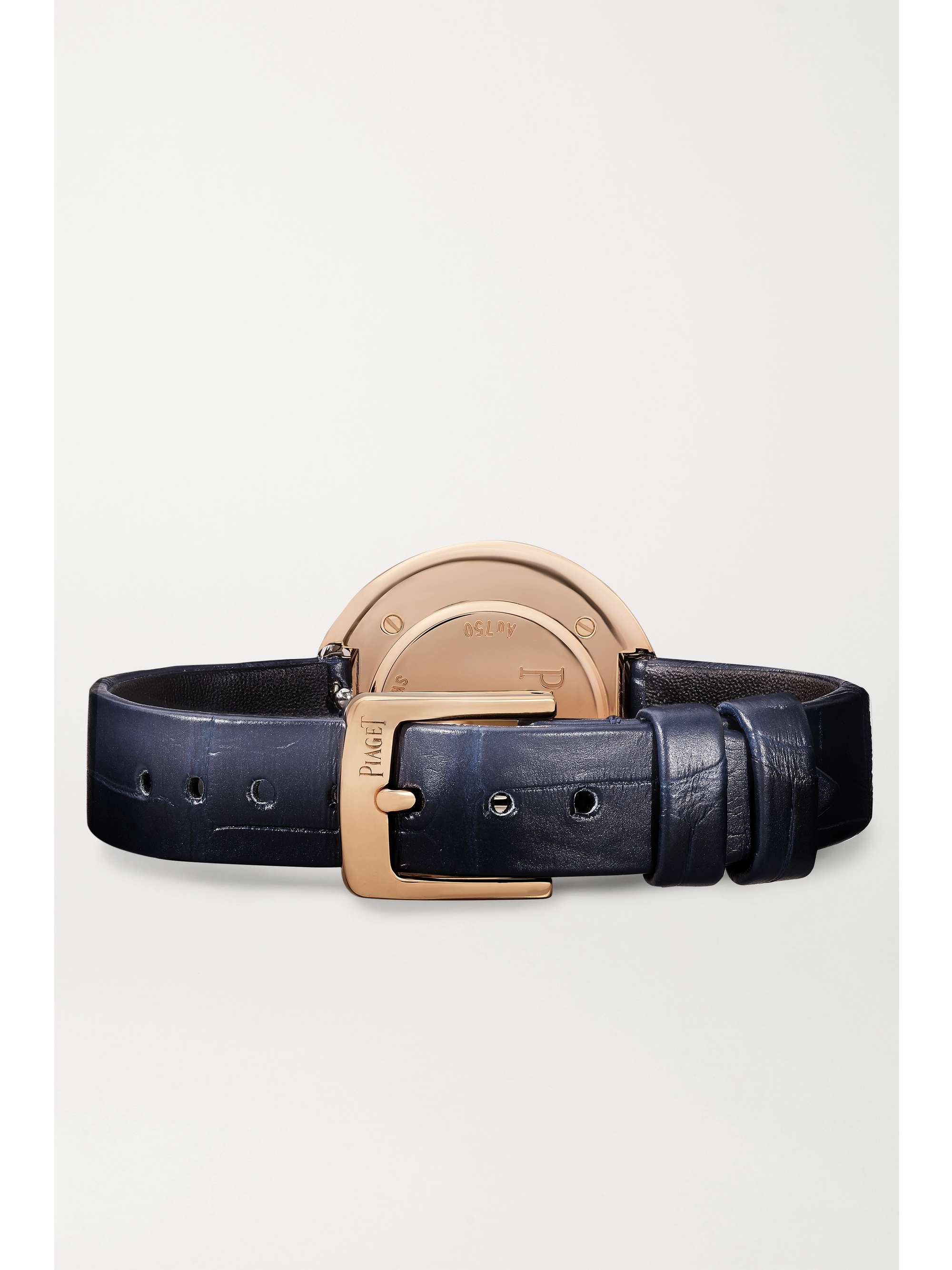 PIAGET Possession 29mm 18-karat rose gold, alligator and diamond watch