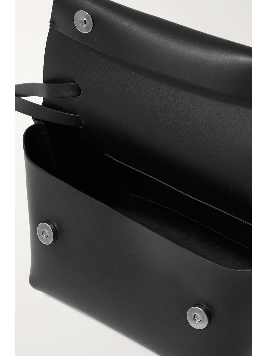 ACNE STUDIOS Leather shoulder bag NETAPORTER