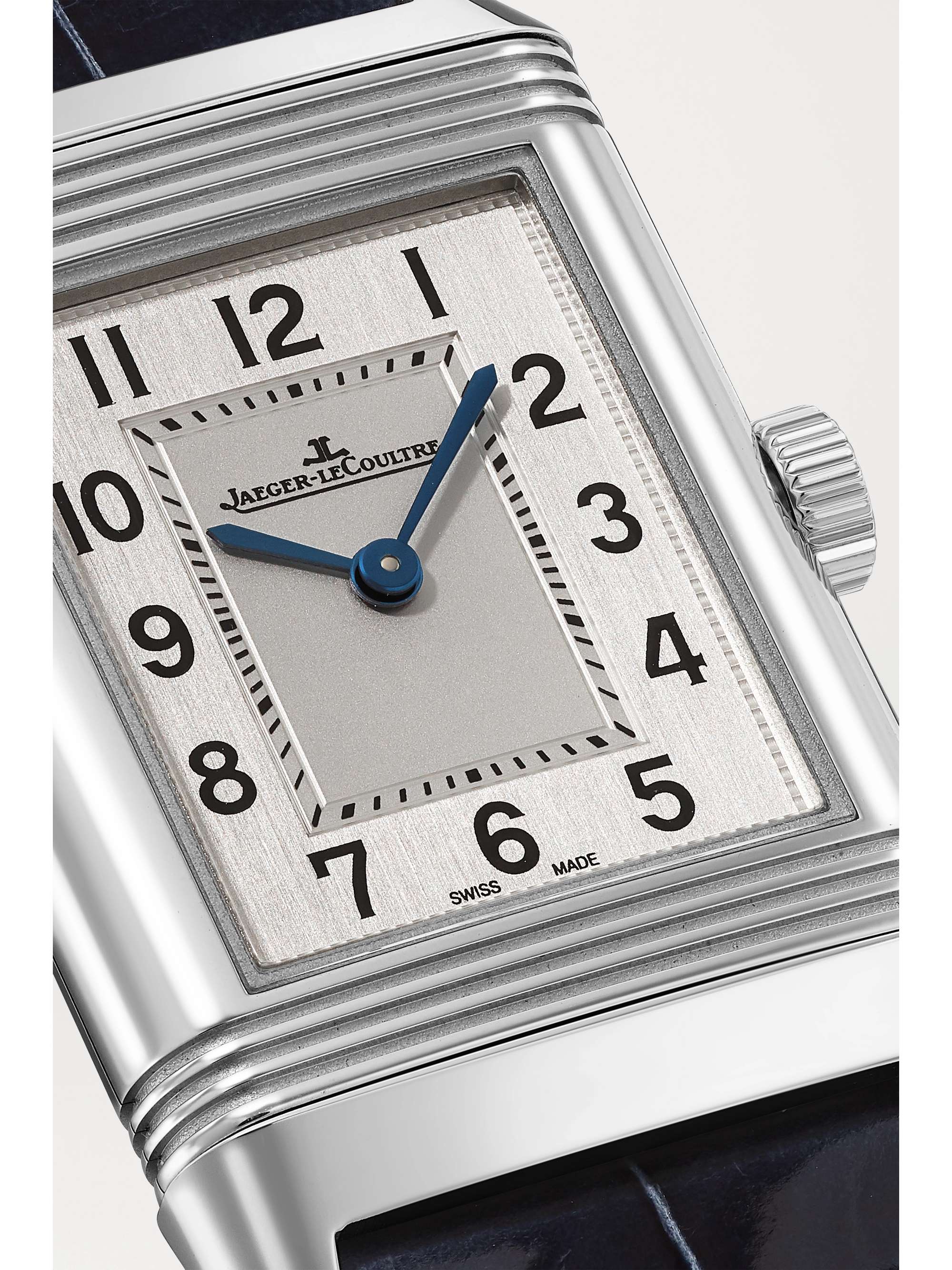 JAEGER LECOULTRE Reverso Classic Small 35.8mm x 21mm stainless steel and alligator watch
