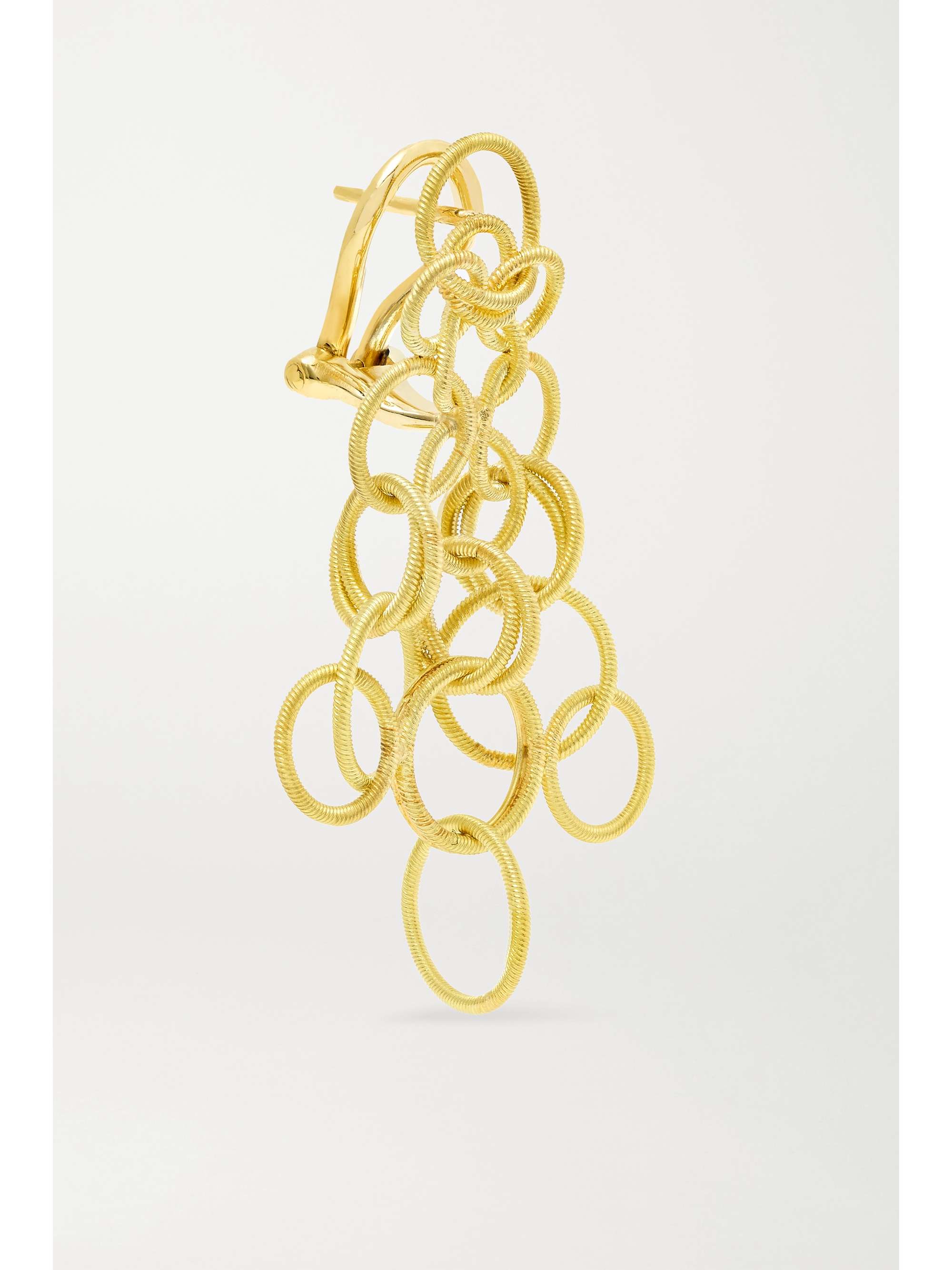 BUCCELLATI Hawaii 18-karat gold earrings