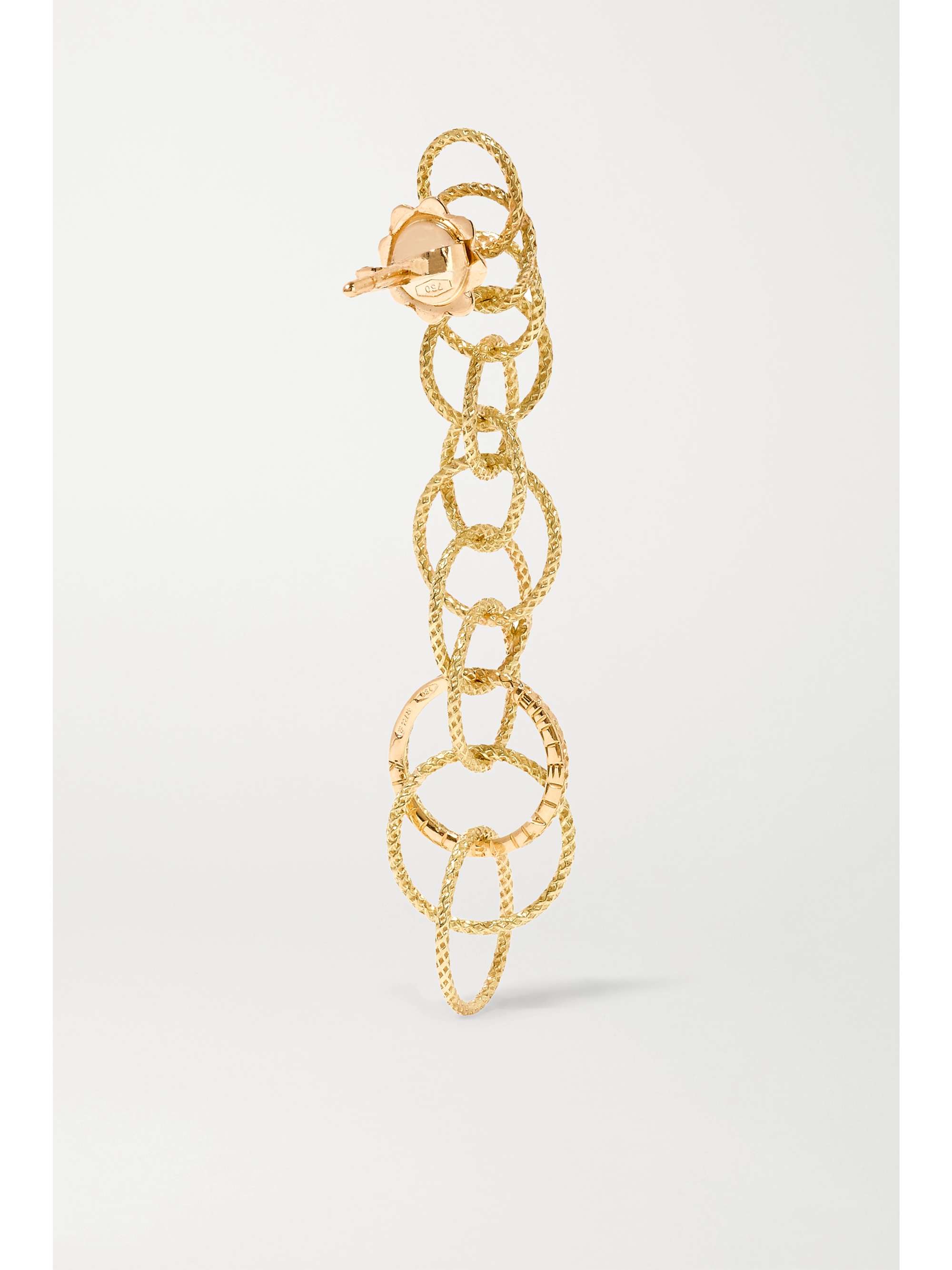 BUCCELLATI Hawaii Honolulu 18-karat gold earrings
