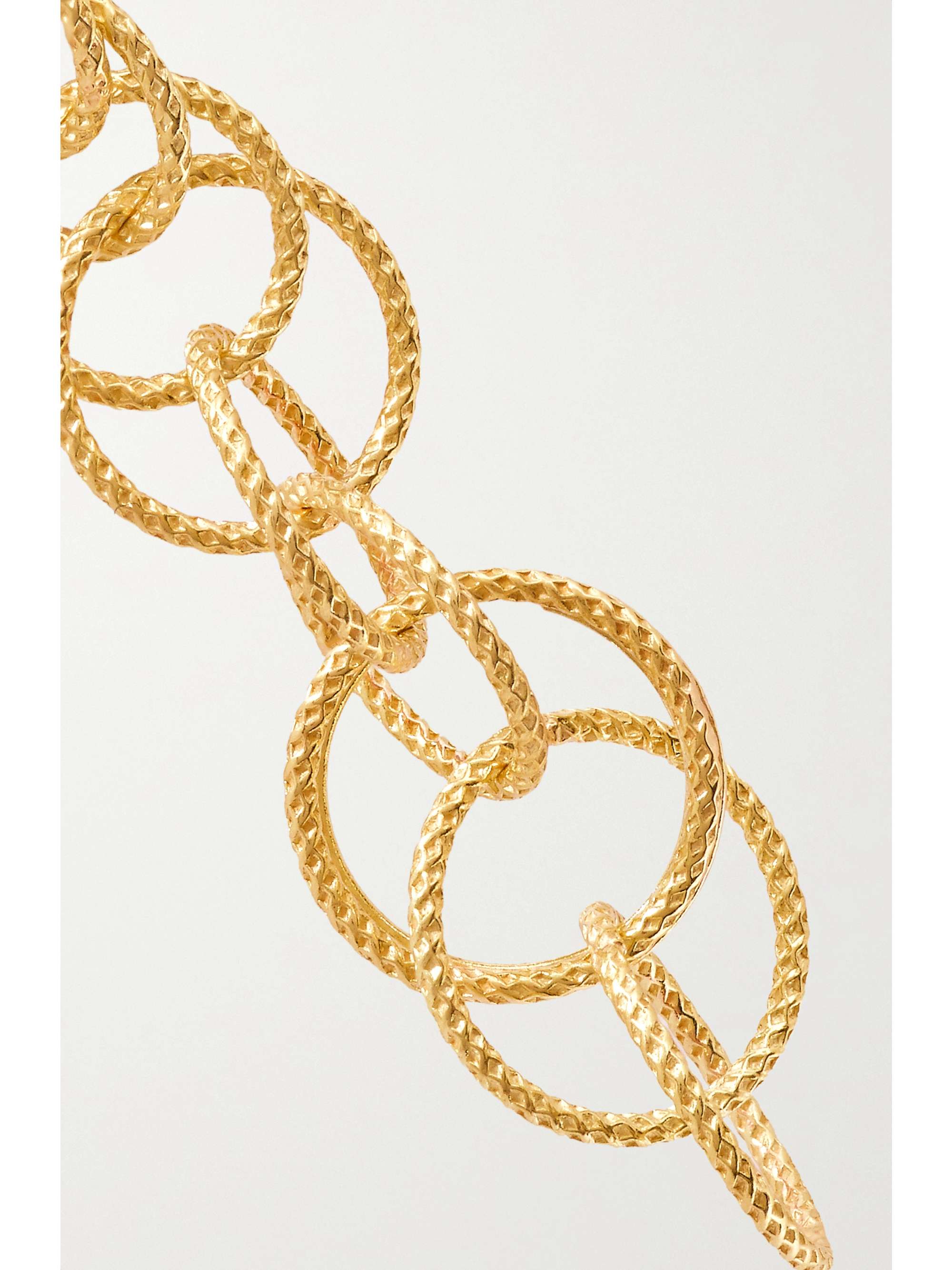 BUCCELLATI Hawaii Honolulu 18-karat gold earrings