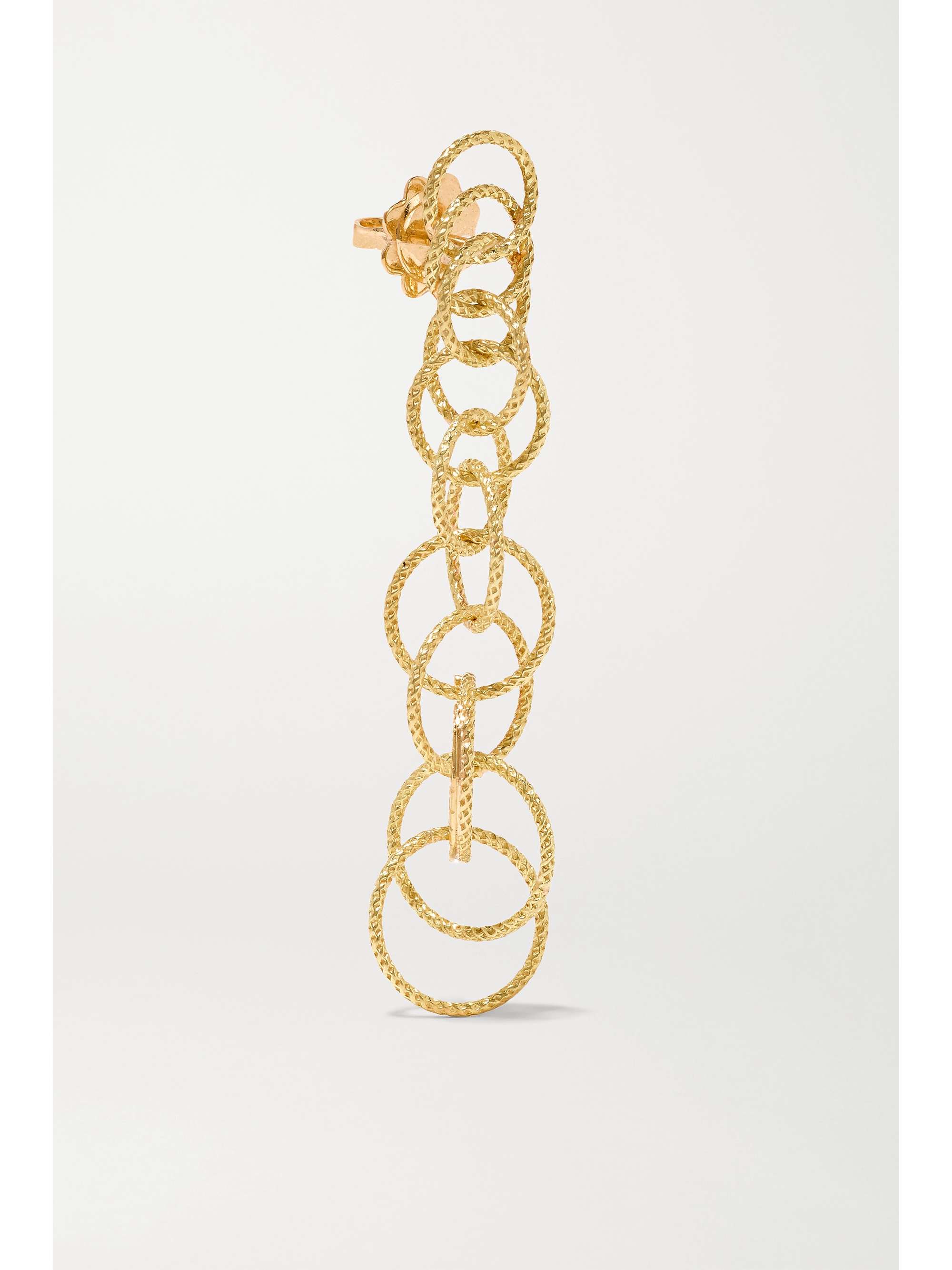 BUCCELLATI Hawaii Honolulu 18-karat gold earrings