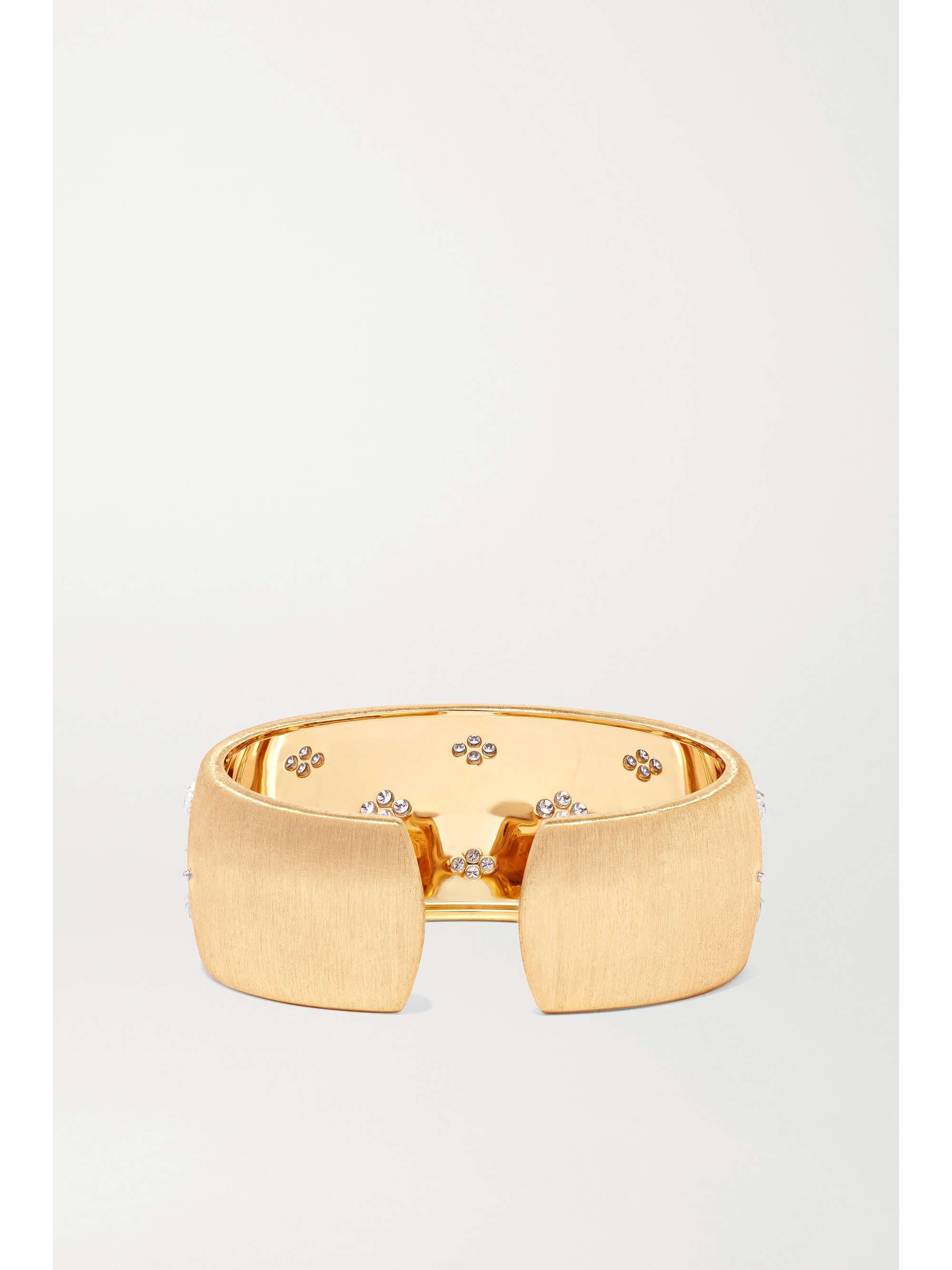 BUCCELLATI Macri 18-karat gold diamond cuff