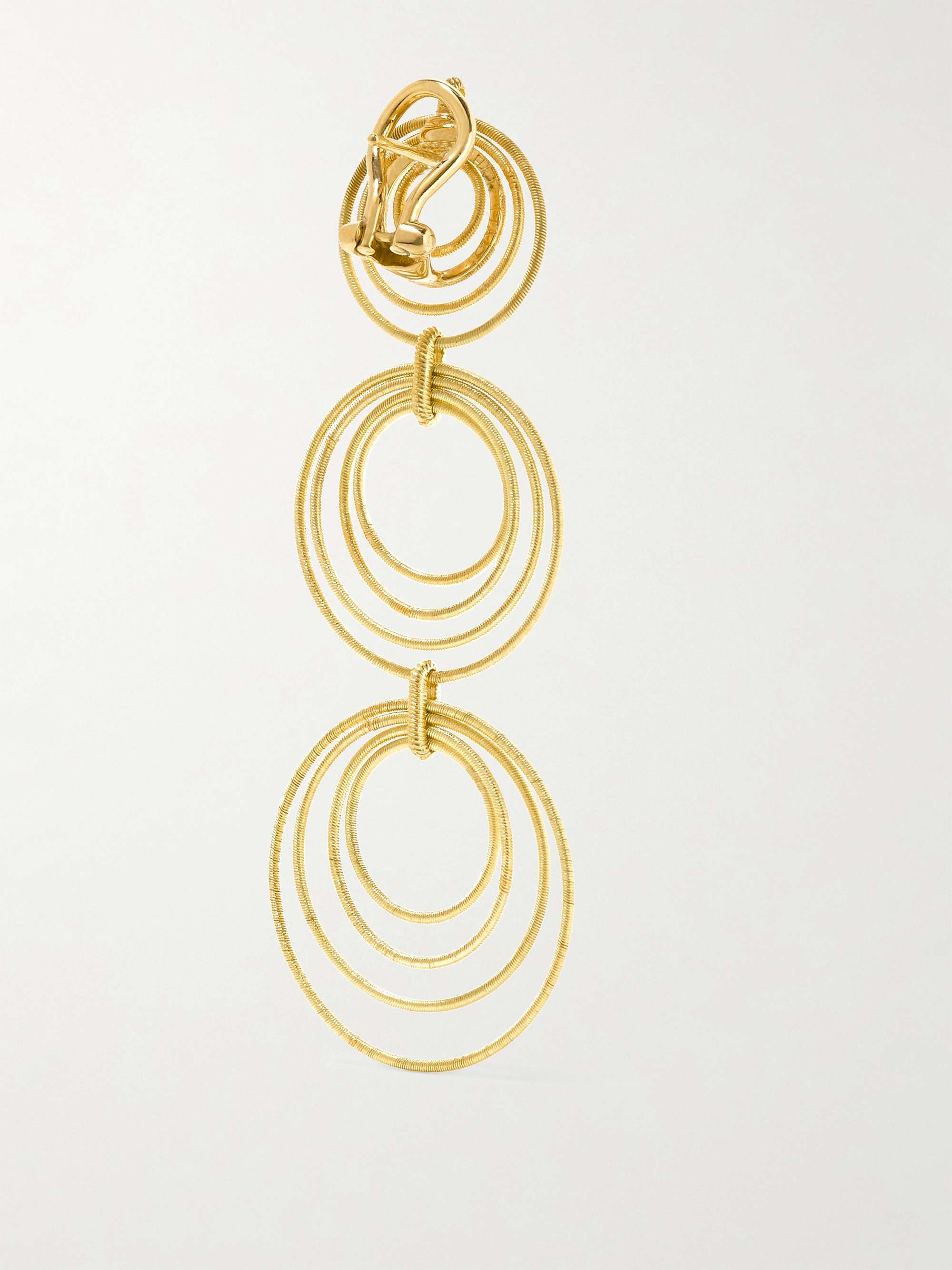 BUCCELLATI Hawaii Waikiki 18-karat gold earrings