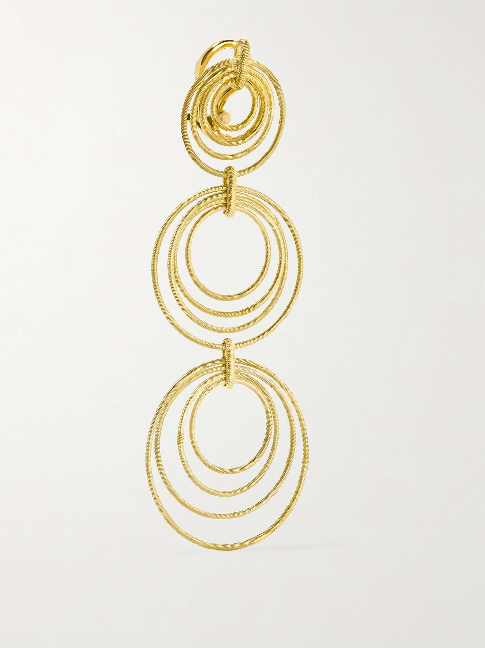 BUCCELLATI Hawaii Waikiki 18-karat gold earrings