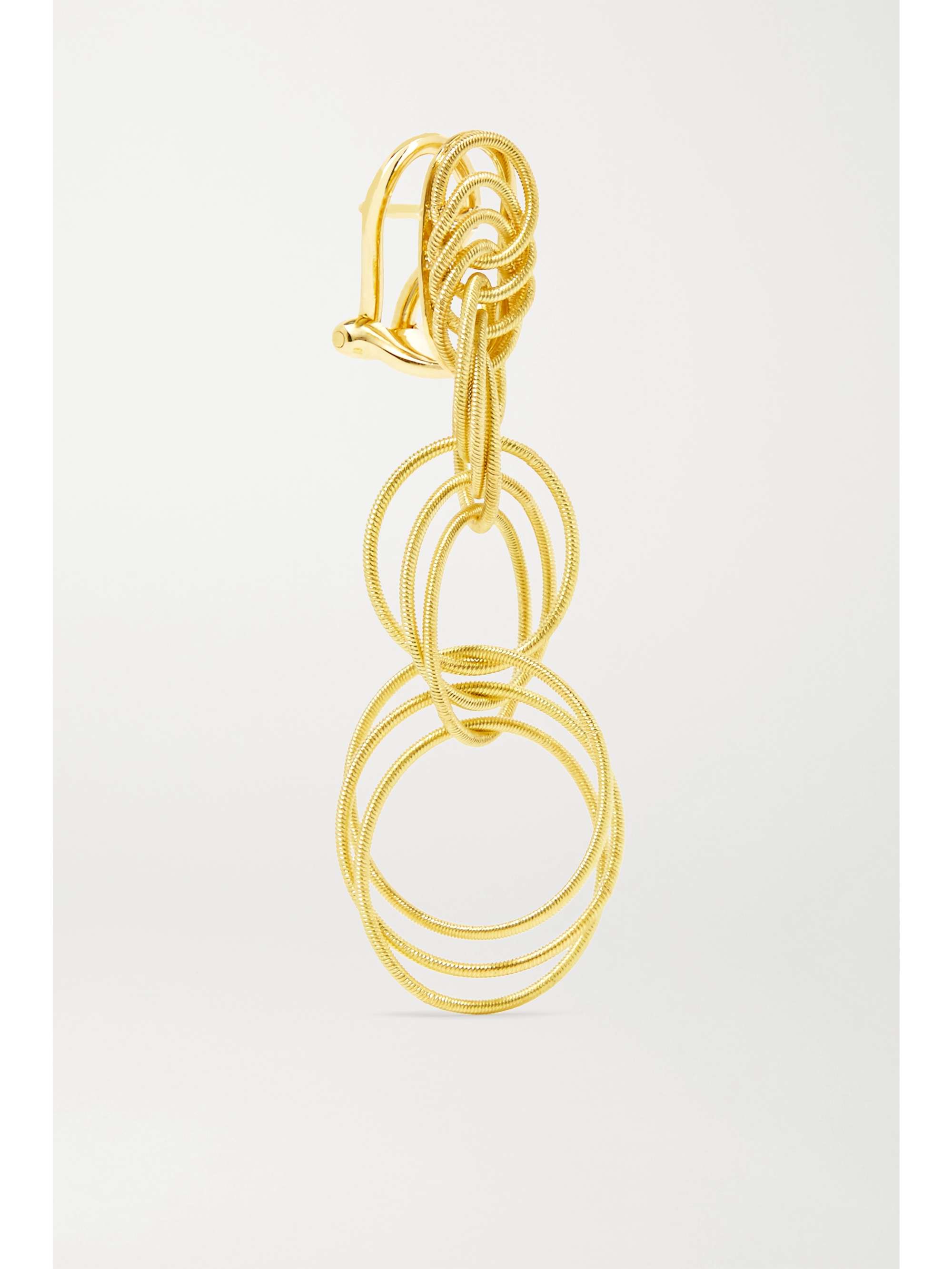 BUCCELLATI Hawaii 18-karat gold earrings
