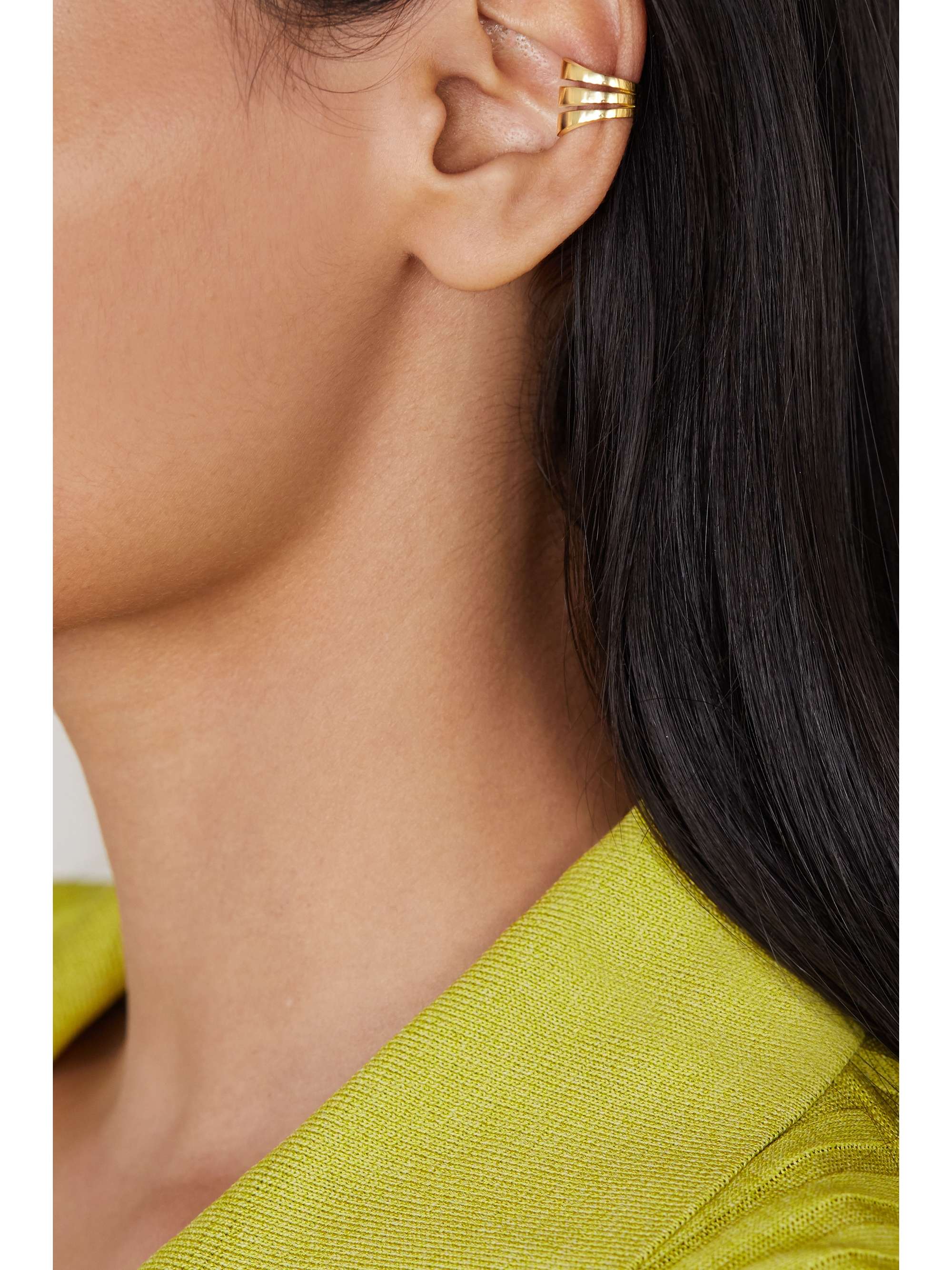 MELISSA KAYE Aria 18-karat gold ear cuff