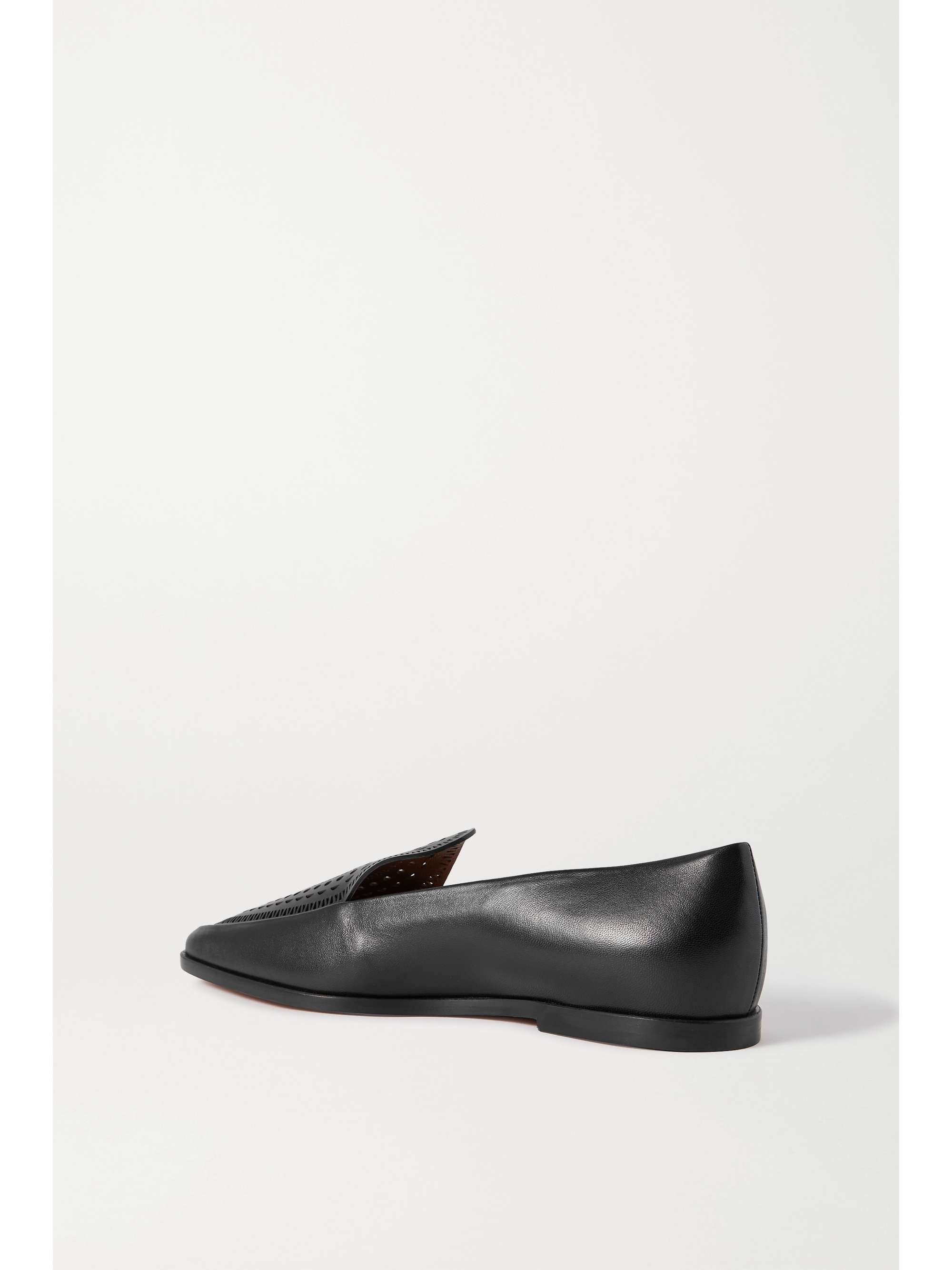 ALAÏA Mocassins en cuir découpé au laser