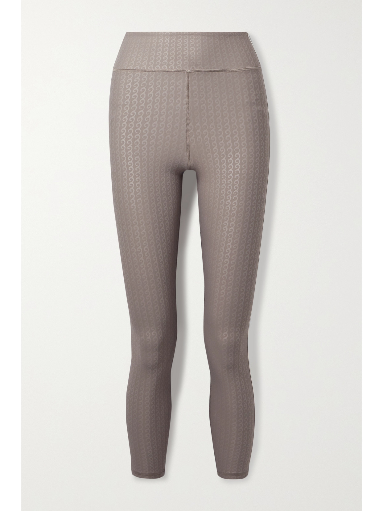 The Upside - Liegia Dance Stretch-jacquard Leggings - Mushroom 22 Awaiting product image