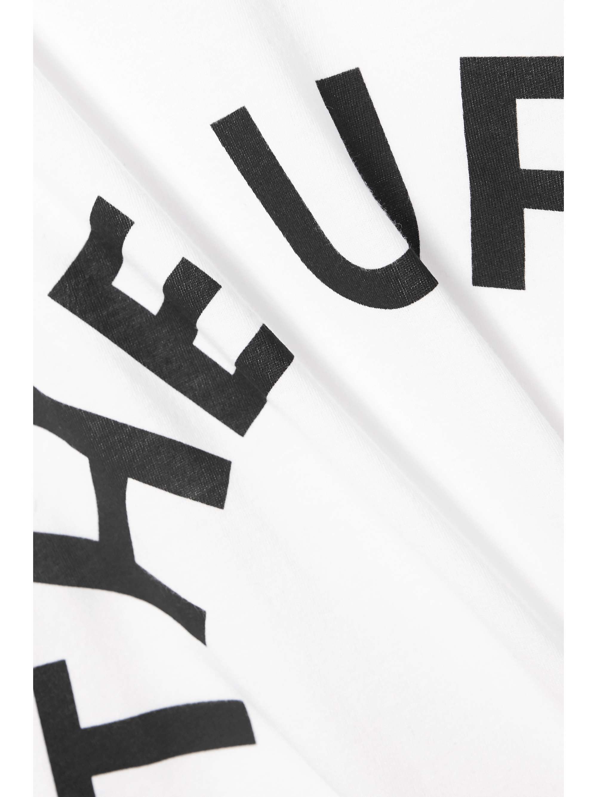 THE UPSIDE Muscle printed organic cotton-jersey tank
