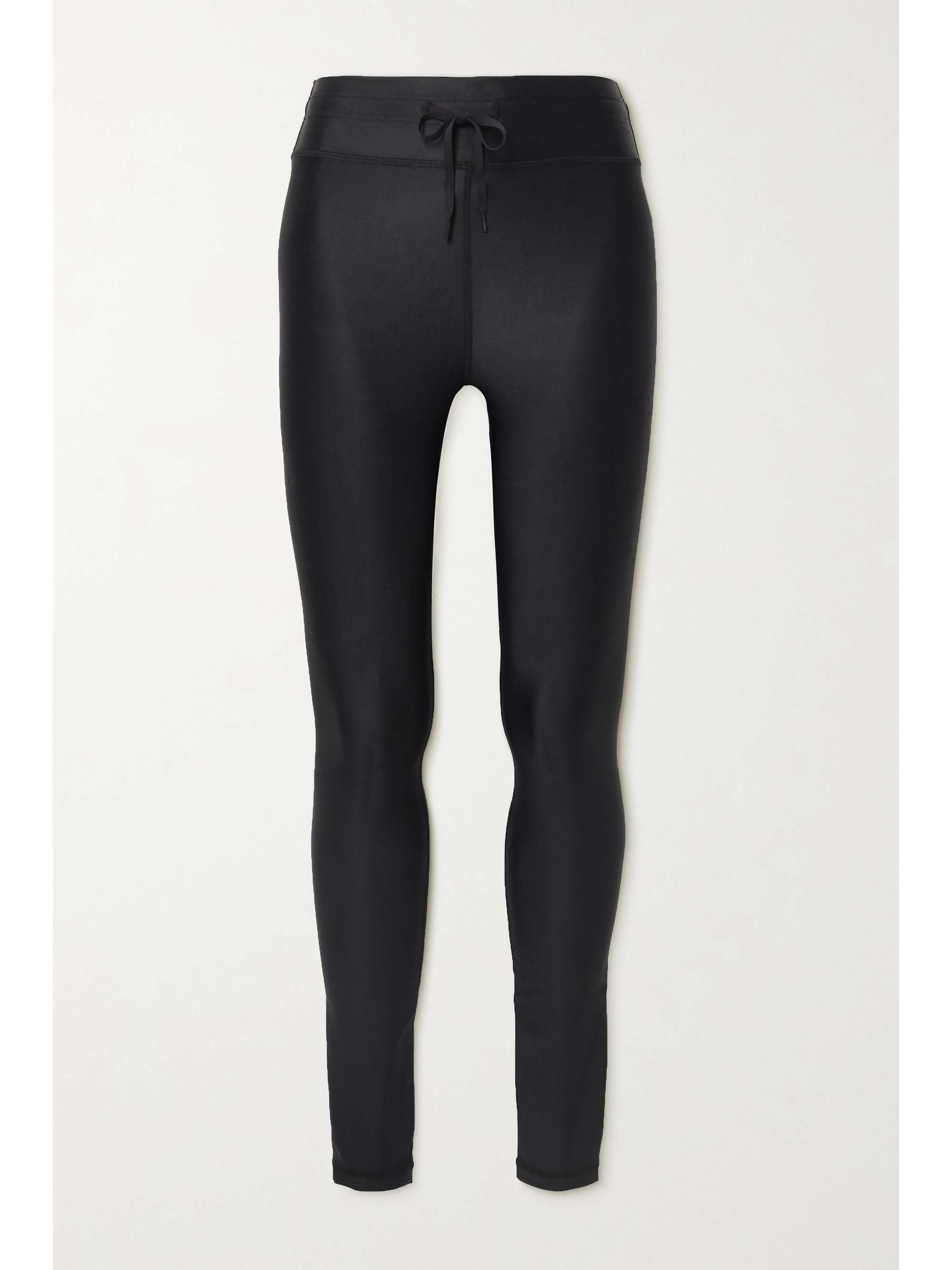 black stretch yoga pants