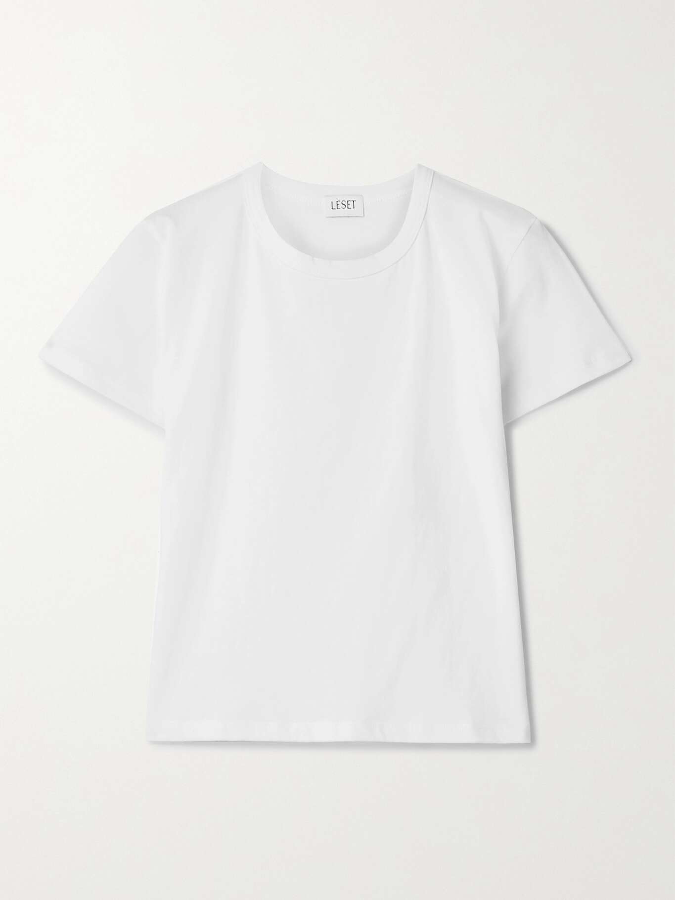 LESET Margo cottonjersey Tshirt NETAPORTER