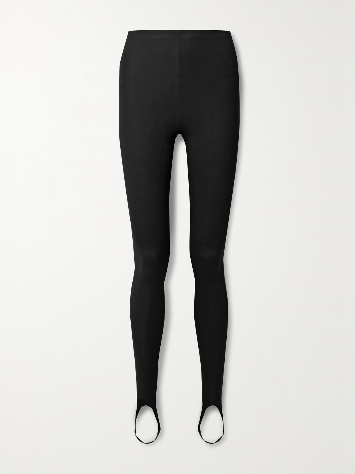 LESET - Rio Stretch-ponte Stirrup Leggings - Black