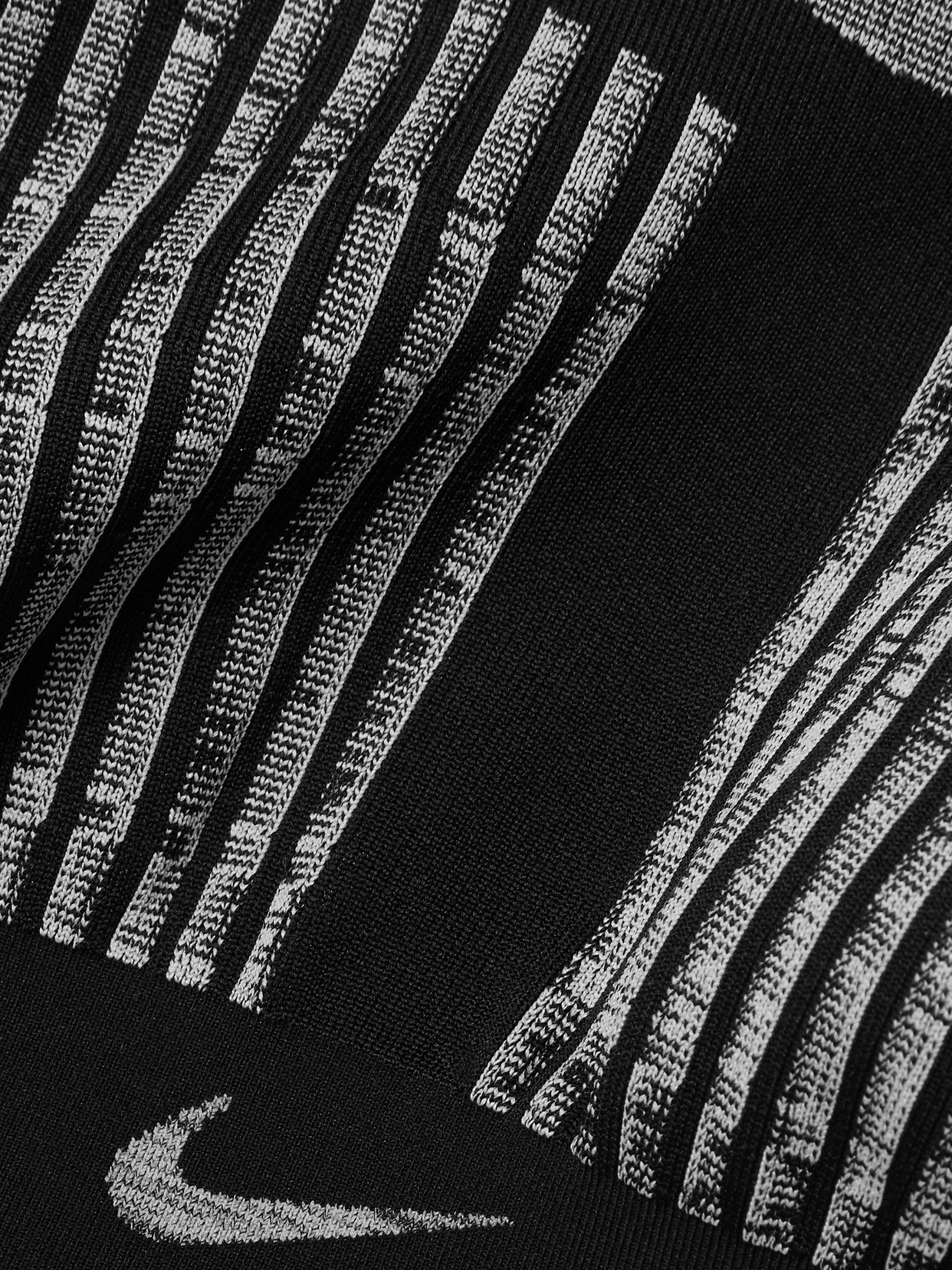 Nike Women's Fe/nom Flyknit High-support Non-padded Sports Bra In Black