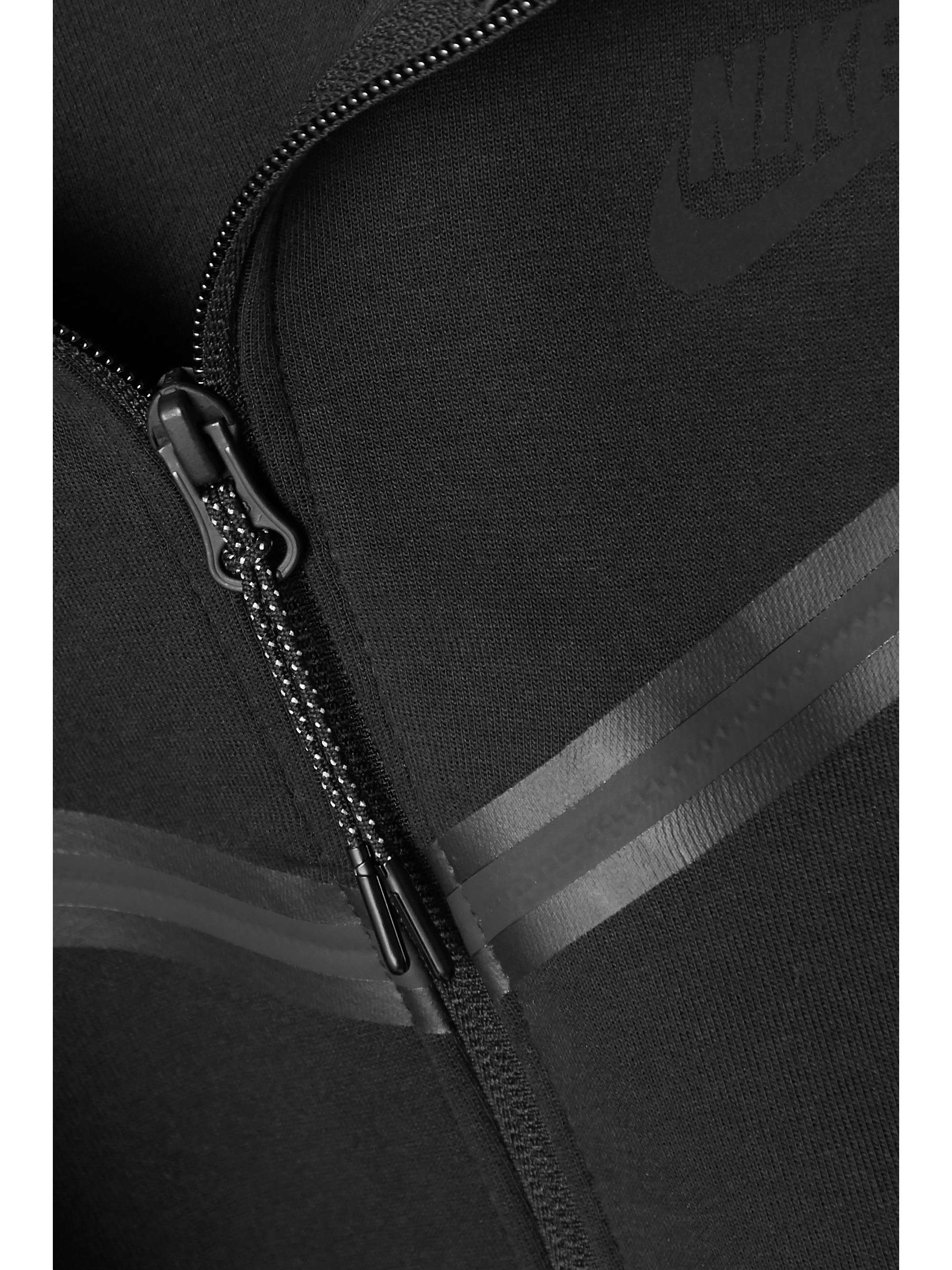 NIKE 印花棉质混纺平纹布帽衫