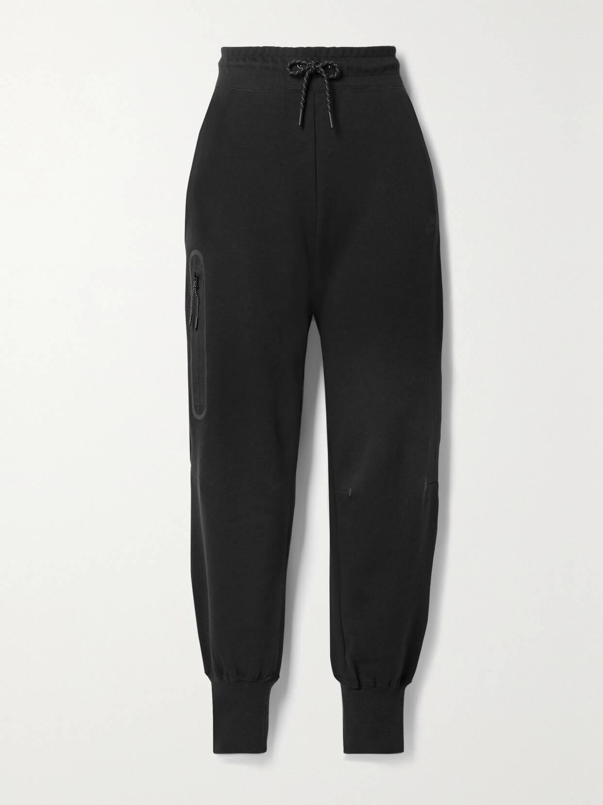 Nike Cotton-blend Jersey Track Pants - Black