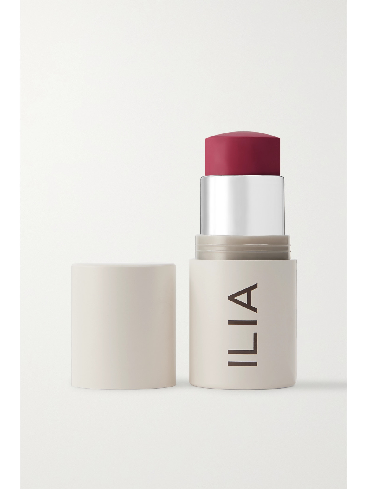 Ilia Multi-stick Cream Blush + Highlighter + Lip Tint A Fine Romance 0.15 oz/ 4.5 G In Burgundy