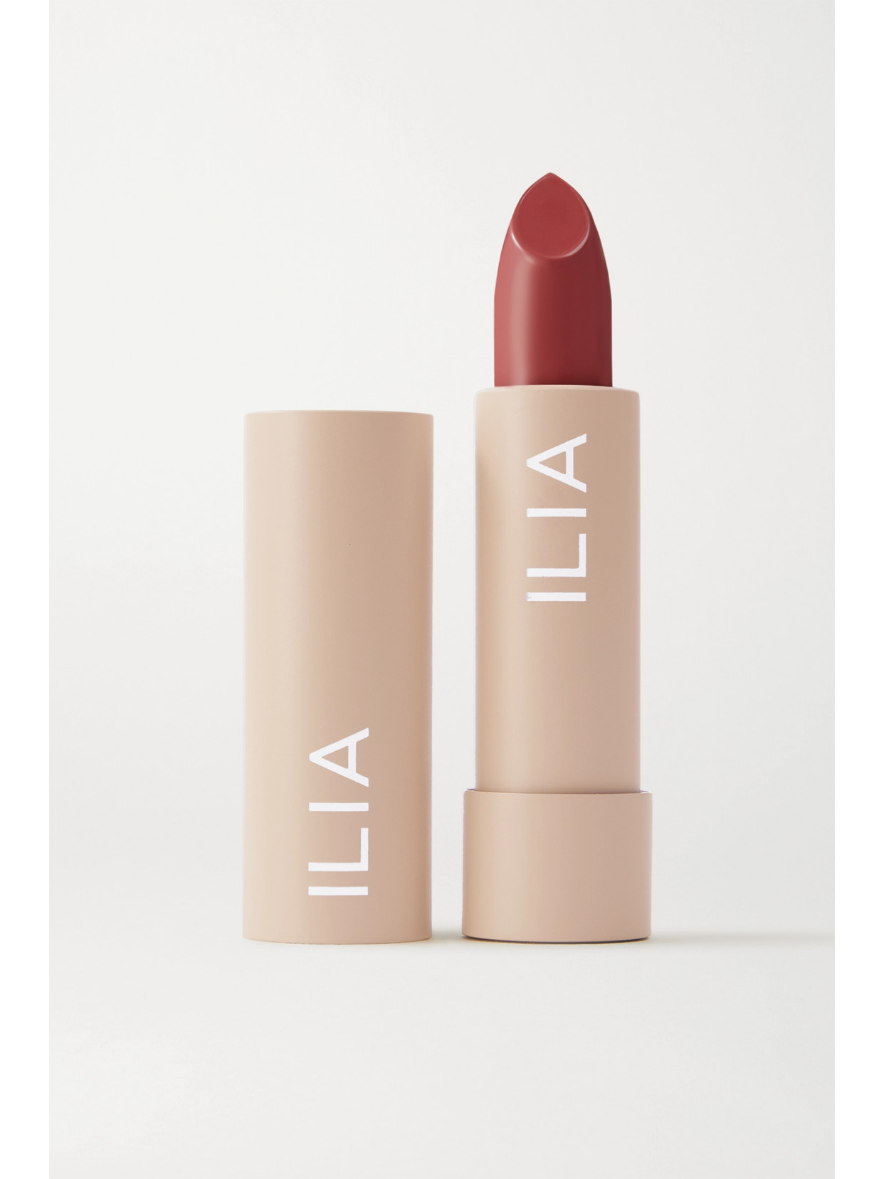Ilia Color Block Lipstick - Rosewood In Red