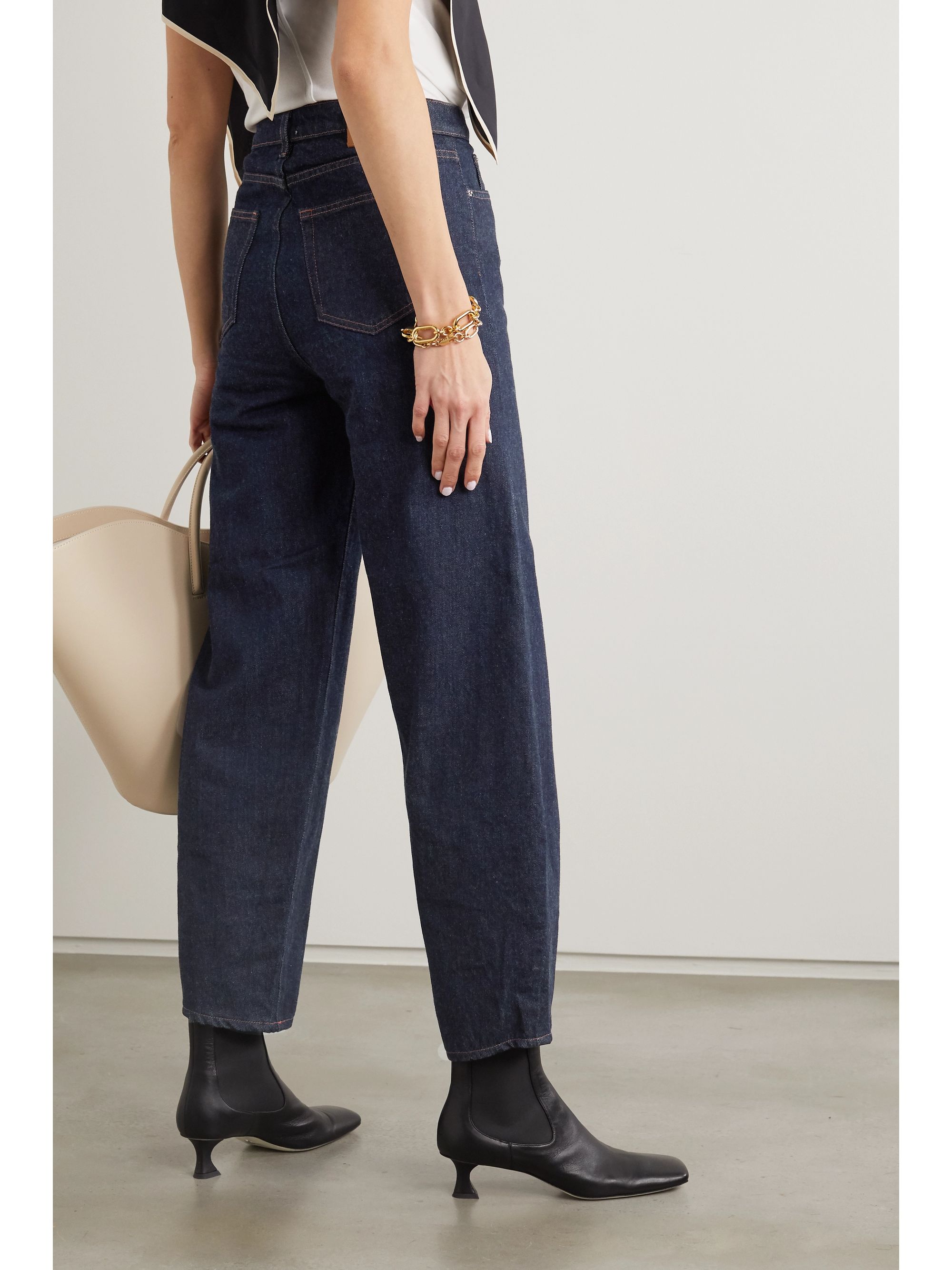 toteme black jeans