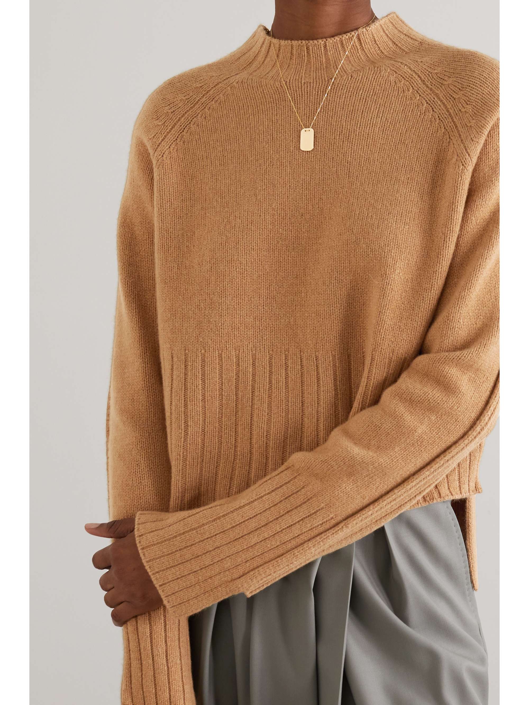 REJINA PYO + NET SUSTAIN Erin cashmere and wool-blend sweater