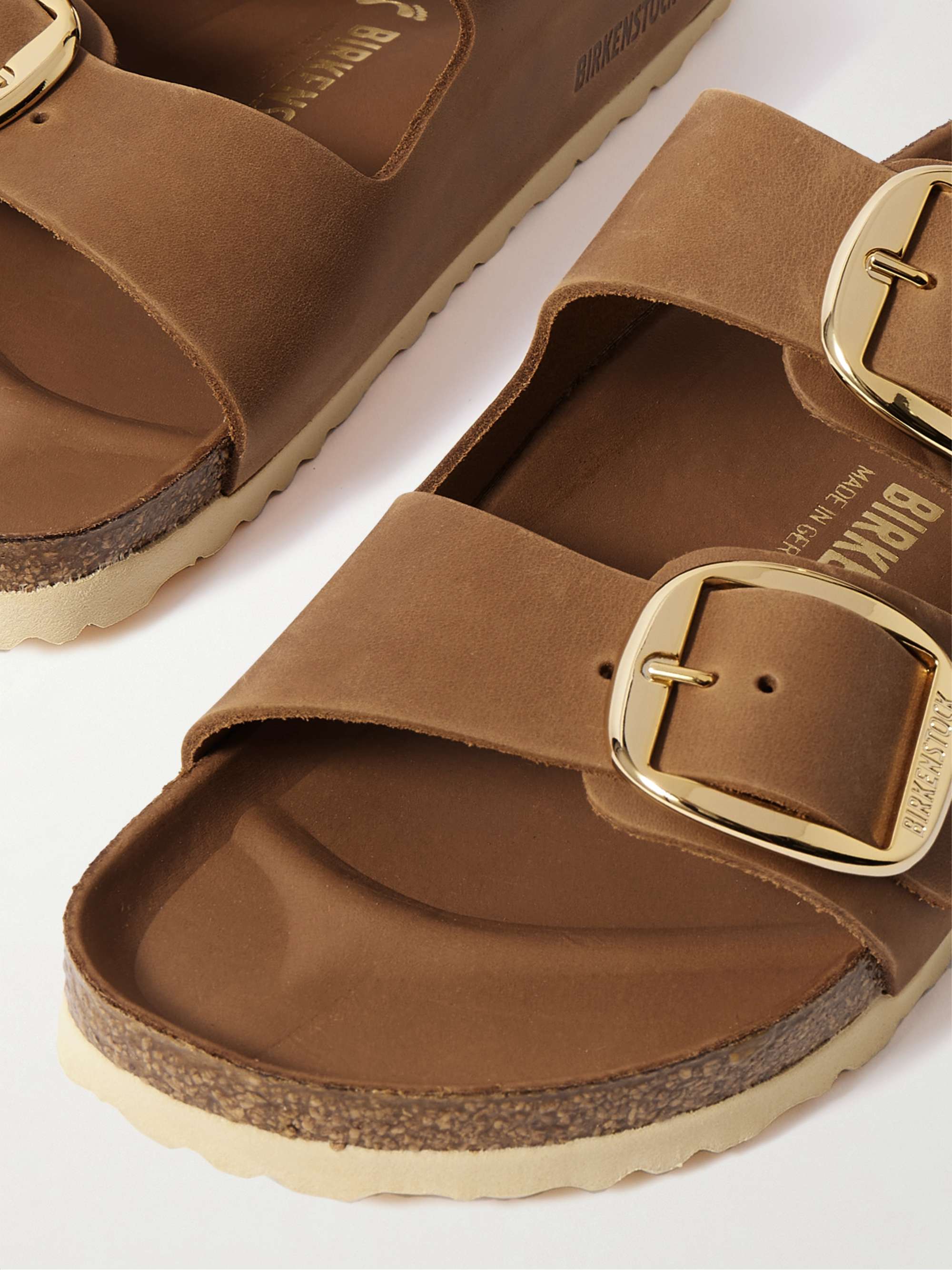 BIRKENSTOCK Arizona Pantoletten aus geöltem Leder