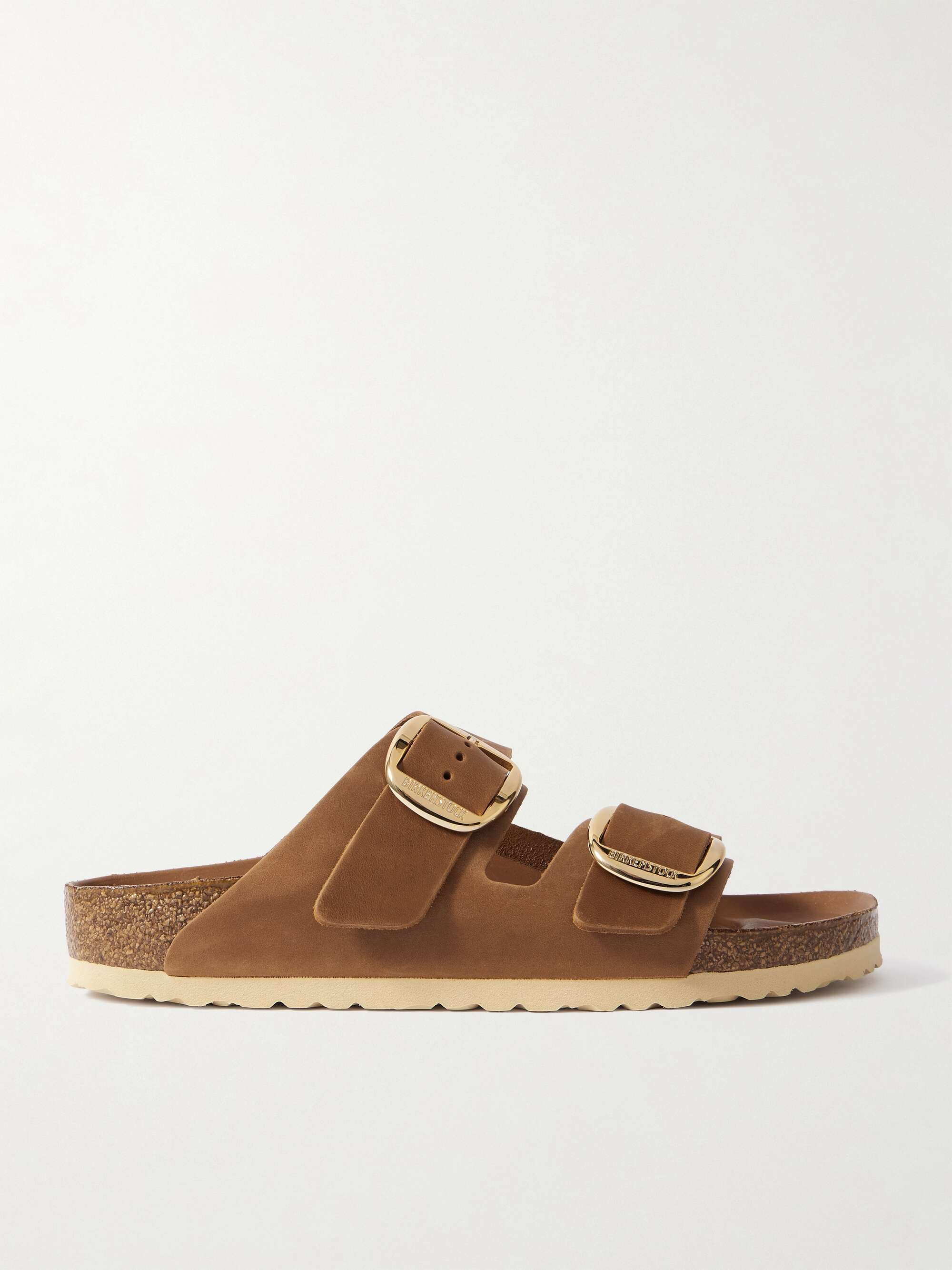 Tan Arizona oiled leather sandals | BIRKENSTOCK | NET-A-PORTER