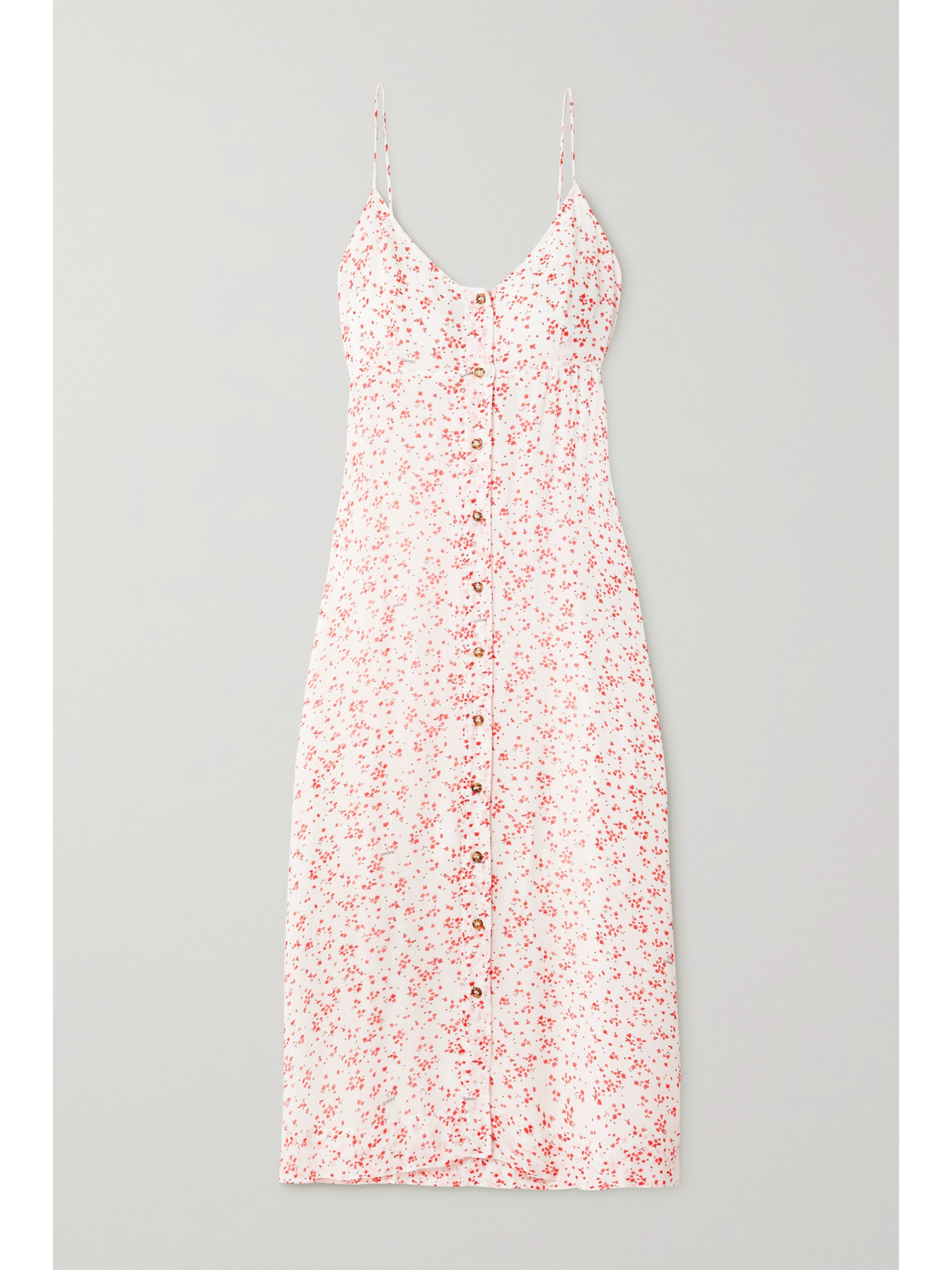 GANNI - Floral-print...