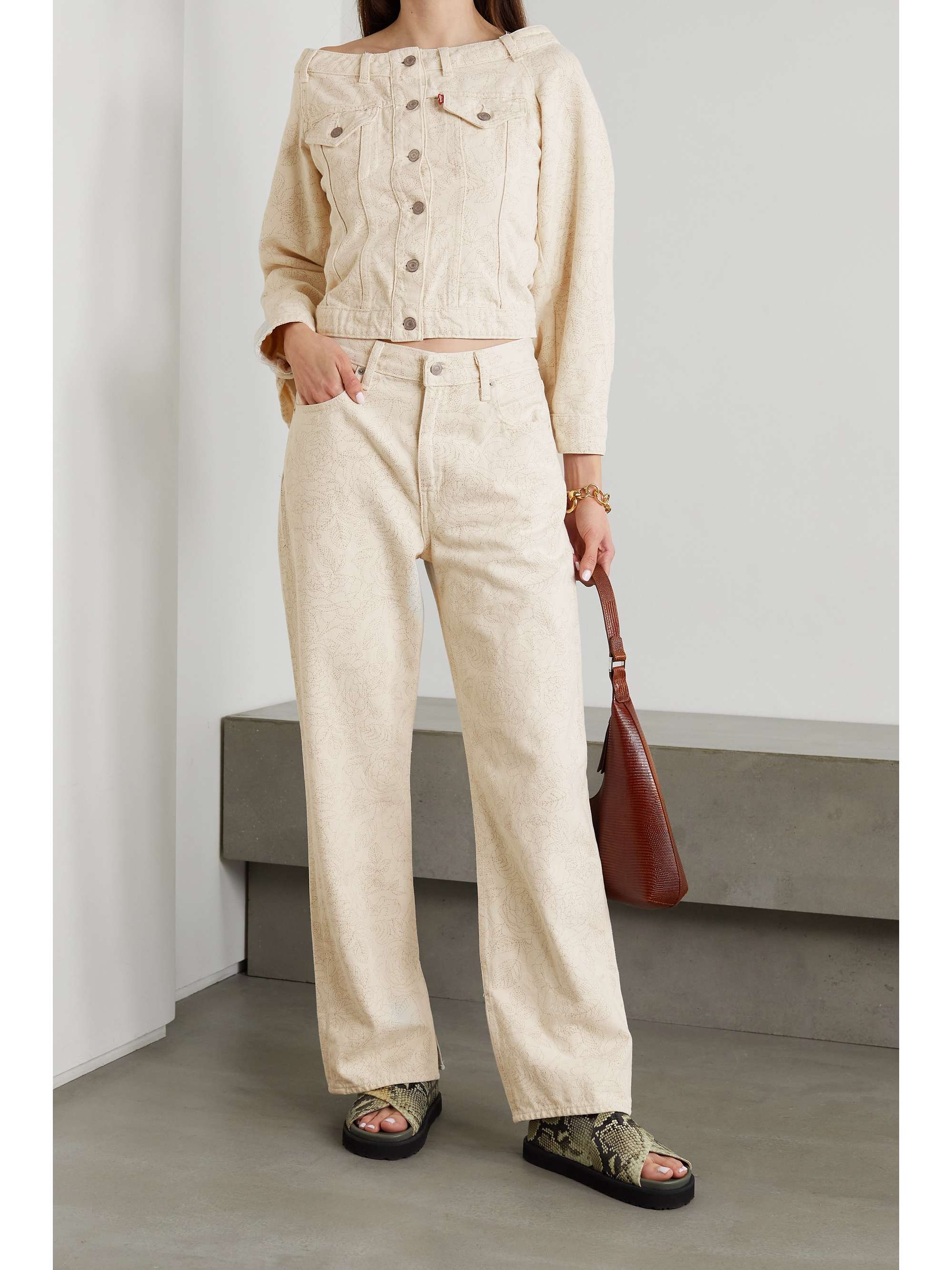 Ganni's New Collection Is Made Entirely Of Up-Cycled Levi's Denim – And  It's Only Available To Rent | Grazia