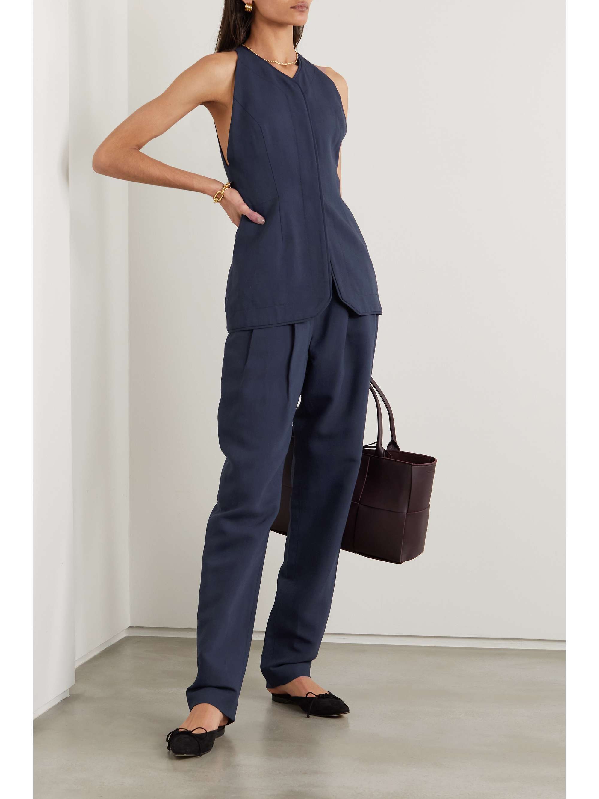 TOVE Norah poplin top | NET-A-PORTER