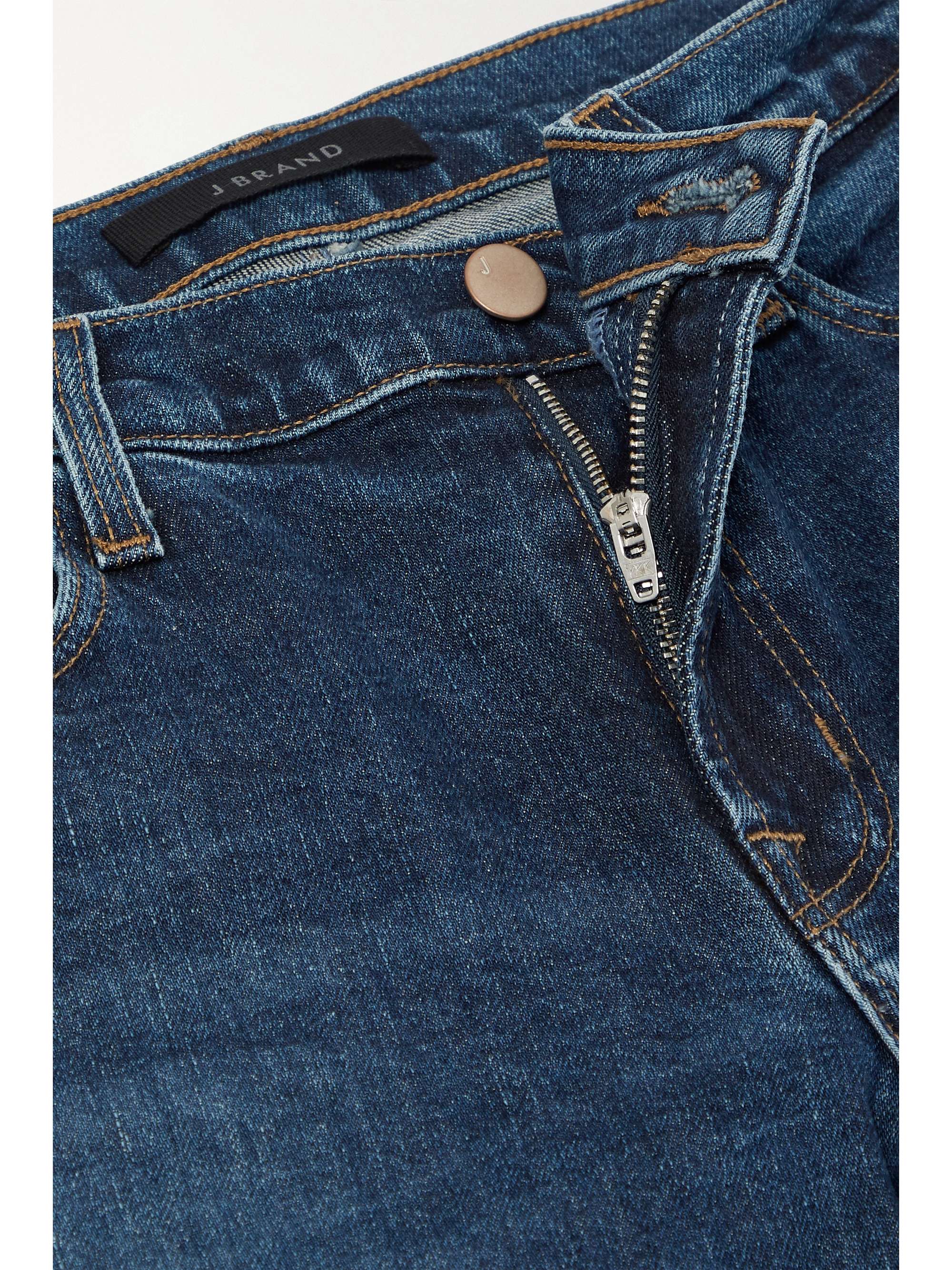 J BRAND Adele mid-rise straight-leg jeans