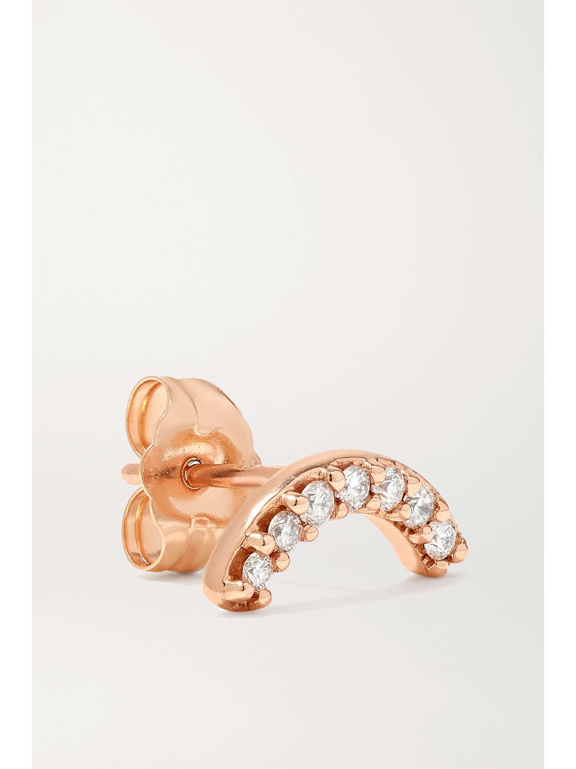 ANDREA FOHRMAN 14-karat gold sapphire earring