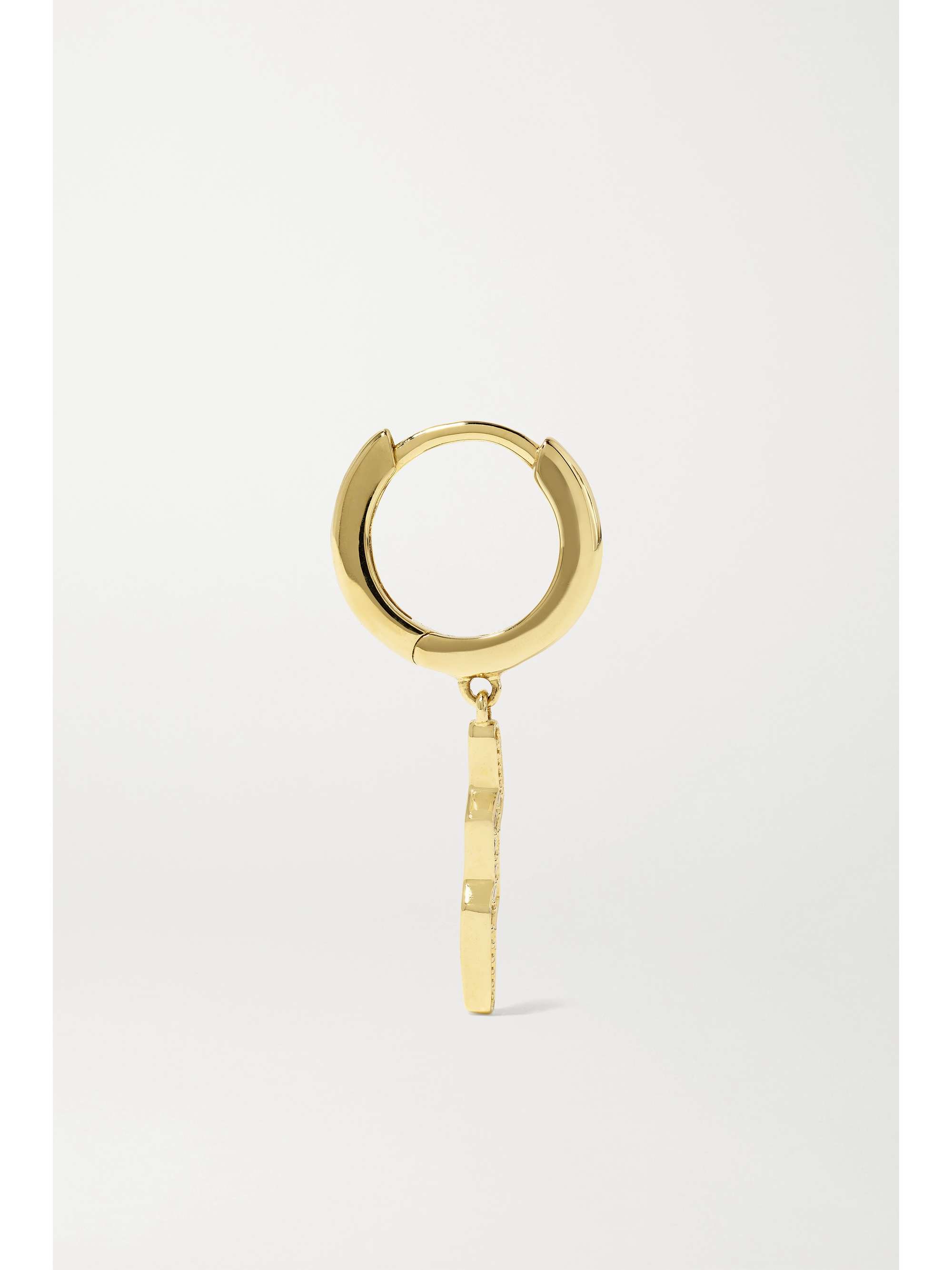 ANDREA FOHRMAN 18-karat gold diamond earring