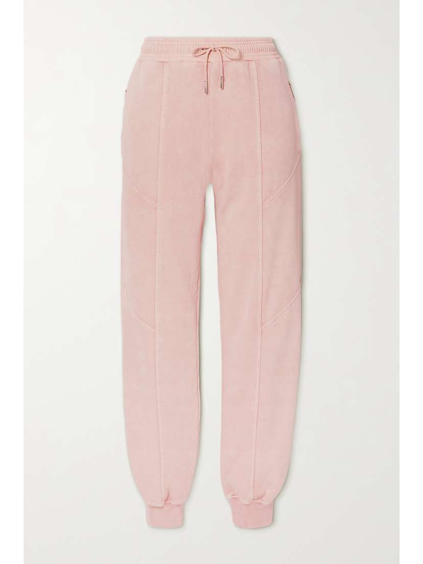 Ninety Percent + Net Sustain Paneled Organic Cotton-jersey Track Pants - x large