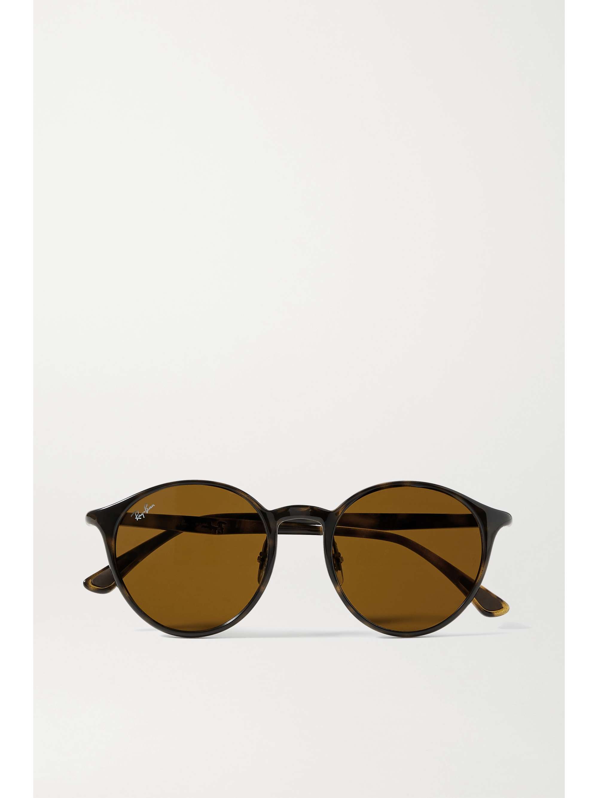 ray ban tortoise shell round