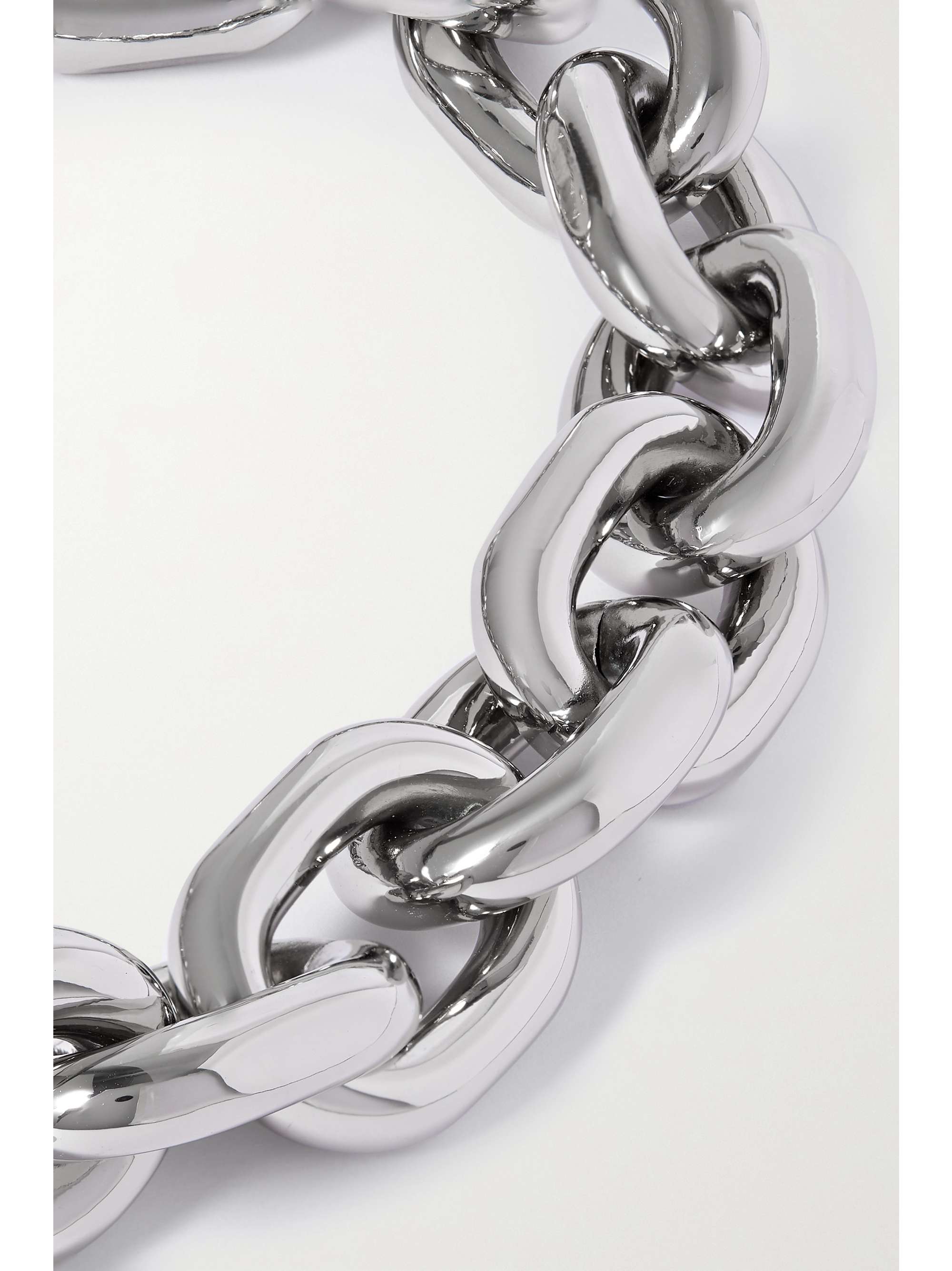 RABANNE + Tsunehisa Kimura XL Link silver-tone necklace