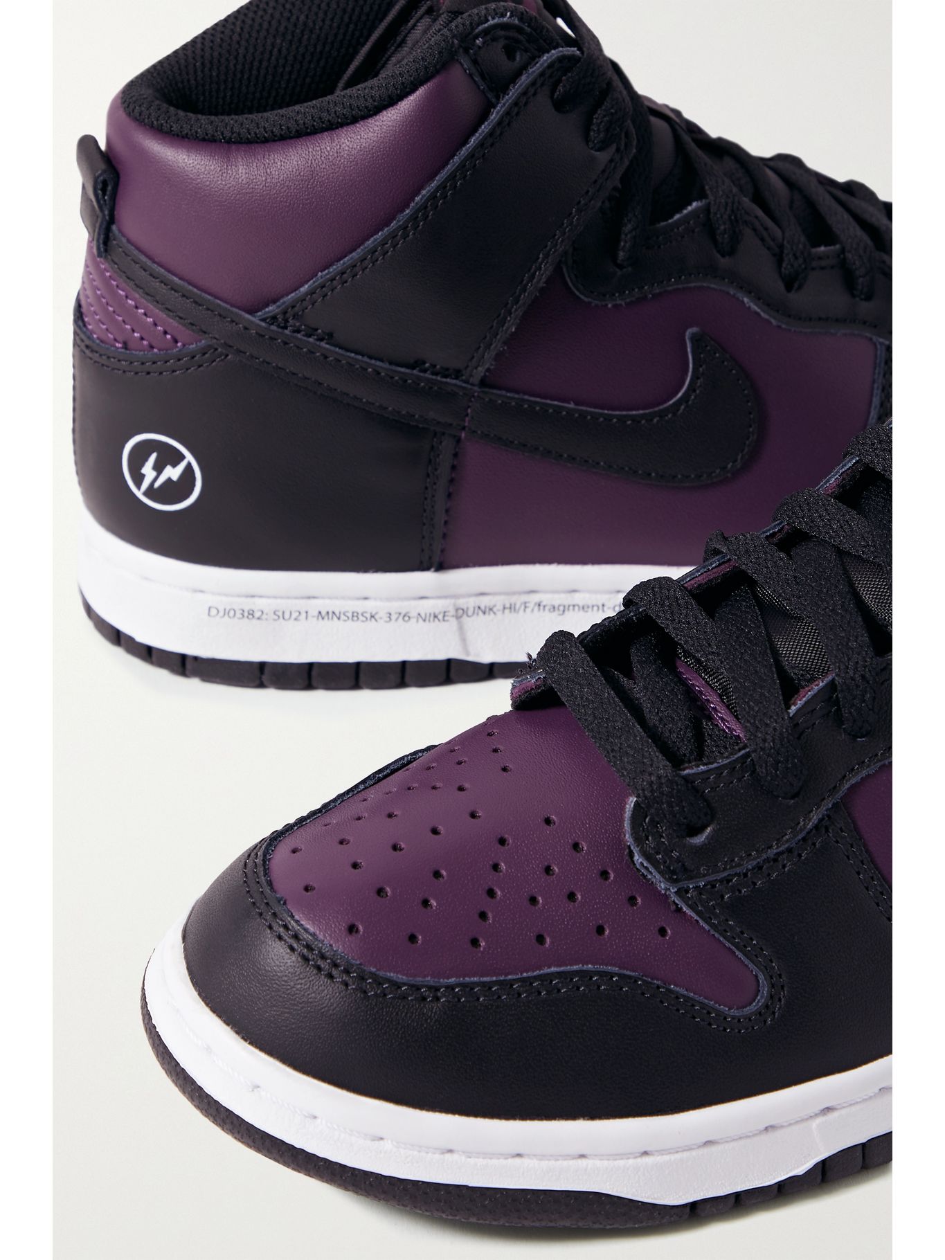 fragment purple dunk