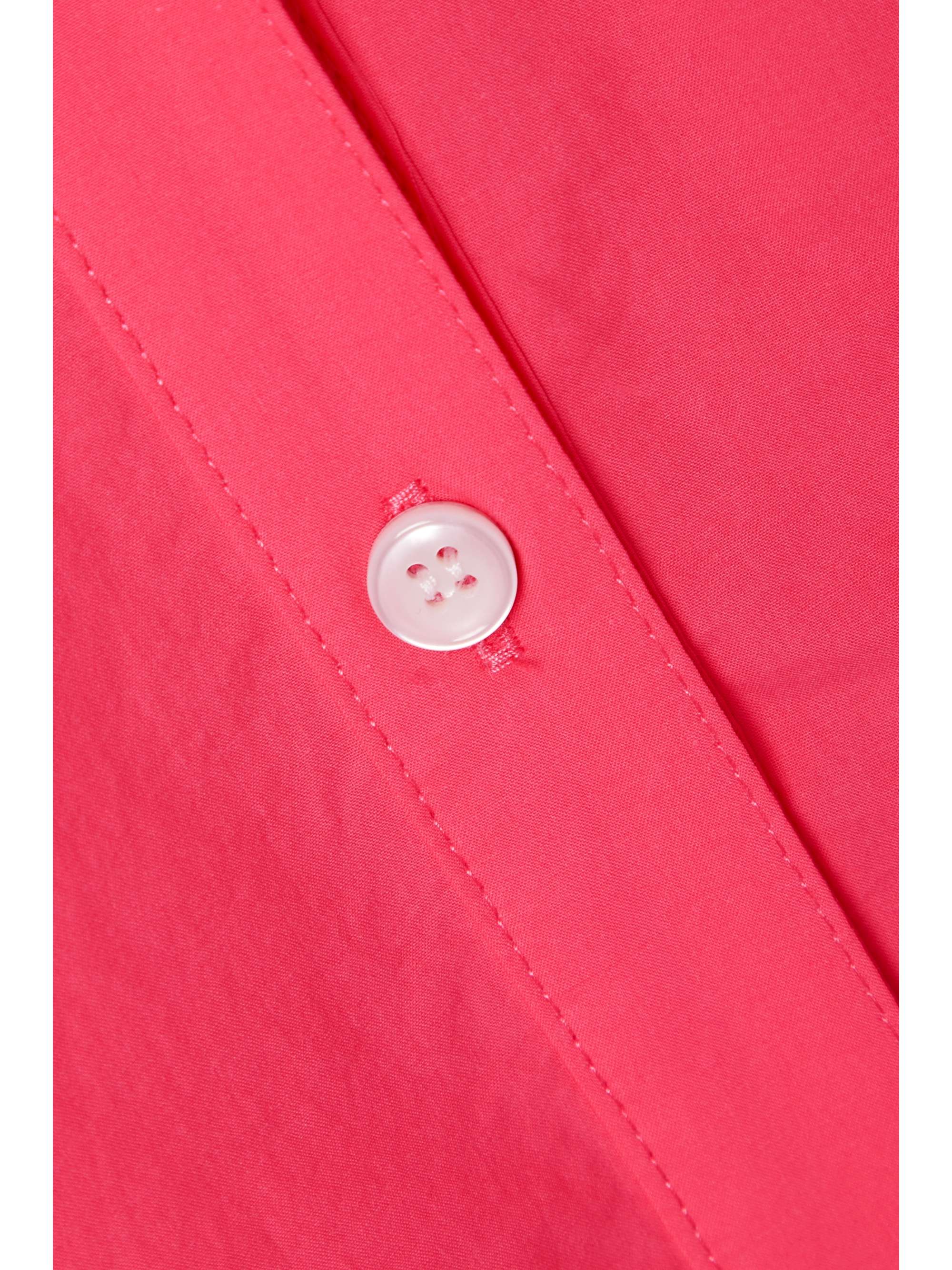 THE FRANKIE SHOP Melody oversized organic cotton-poplin shirt