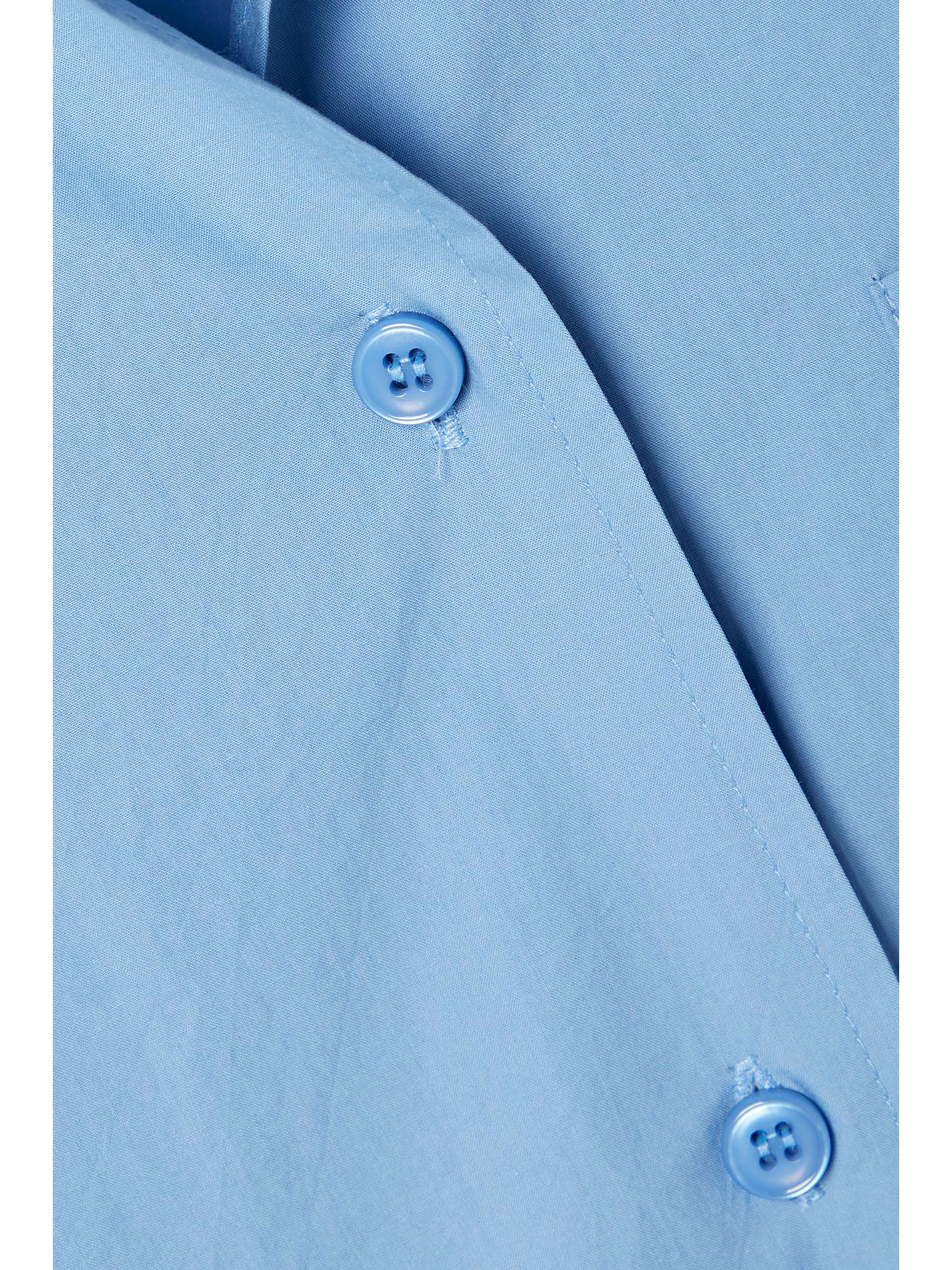 THE FRANKIE SHOP Lui organic cotton-poplin shirt