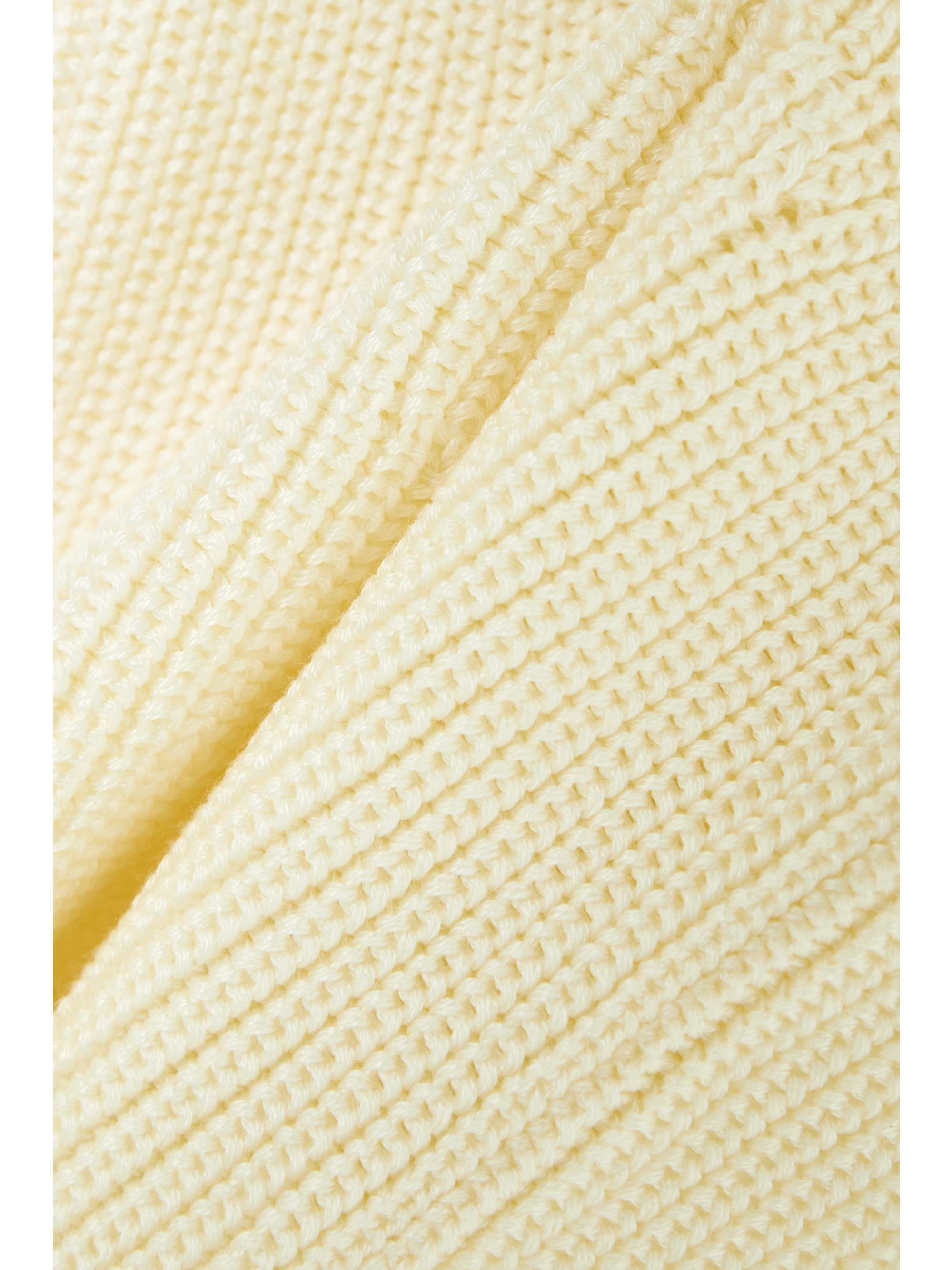 SAFIYAA Amal ribbed cotton bustier top