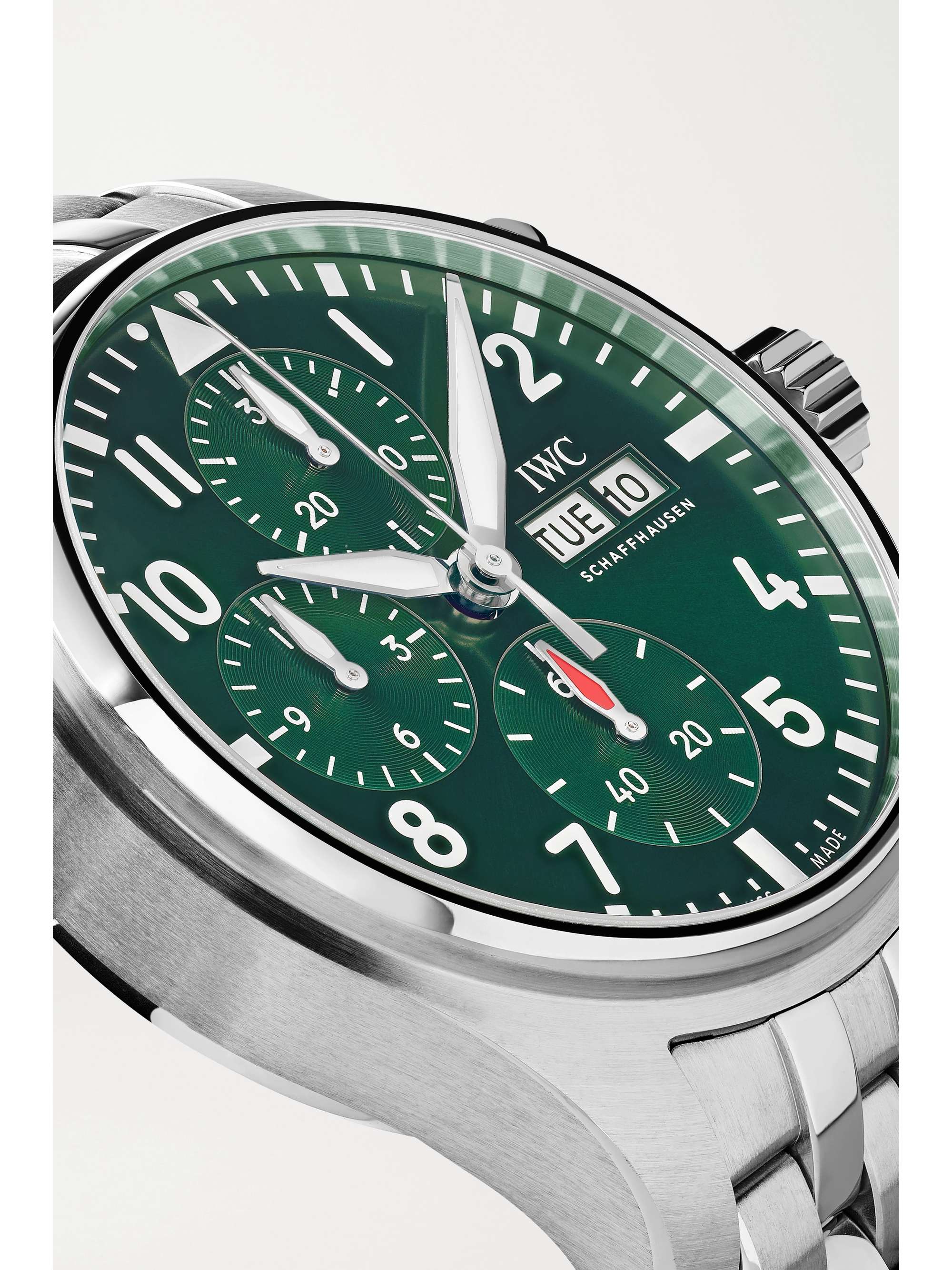 IWC SCHAFFHAUSEN Pilot's Automatic Chronograph 41mm stainless steel watch