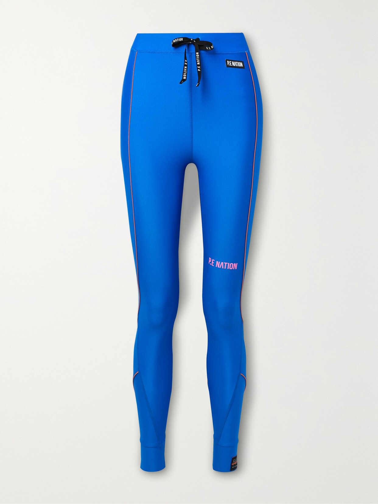 P.E NATION - Victory Printed Recycled Stretch Leggings - Cobalt blue 22 Awaiting product image