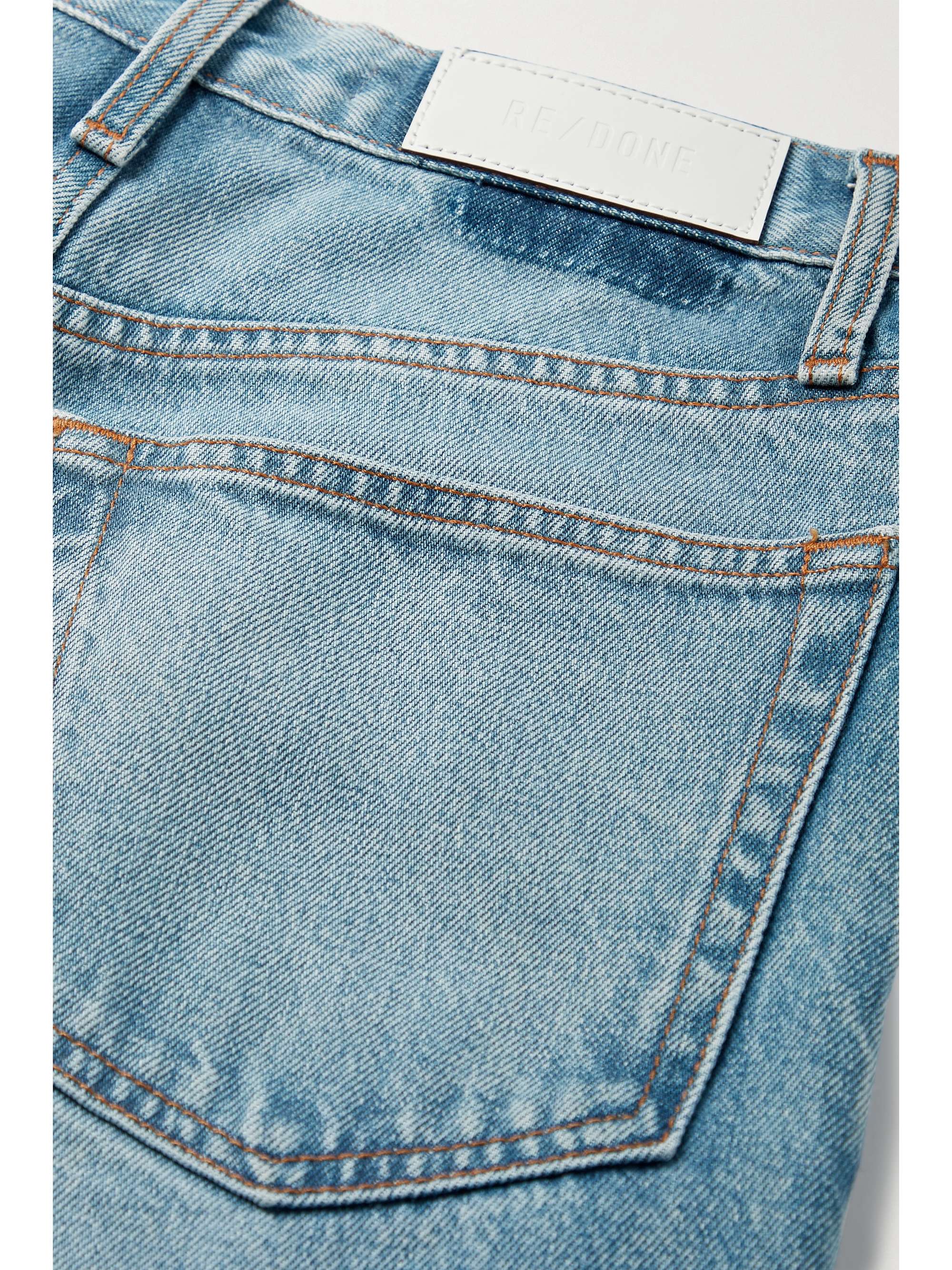 Light denim 70s high-rise bootcut jeans 