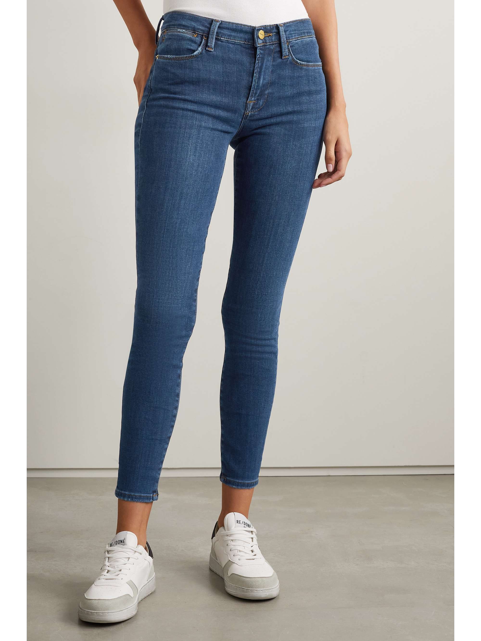 FRAME Le High skinny jeans