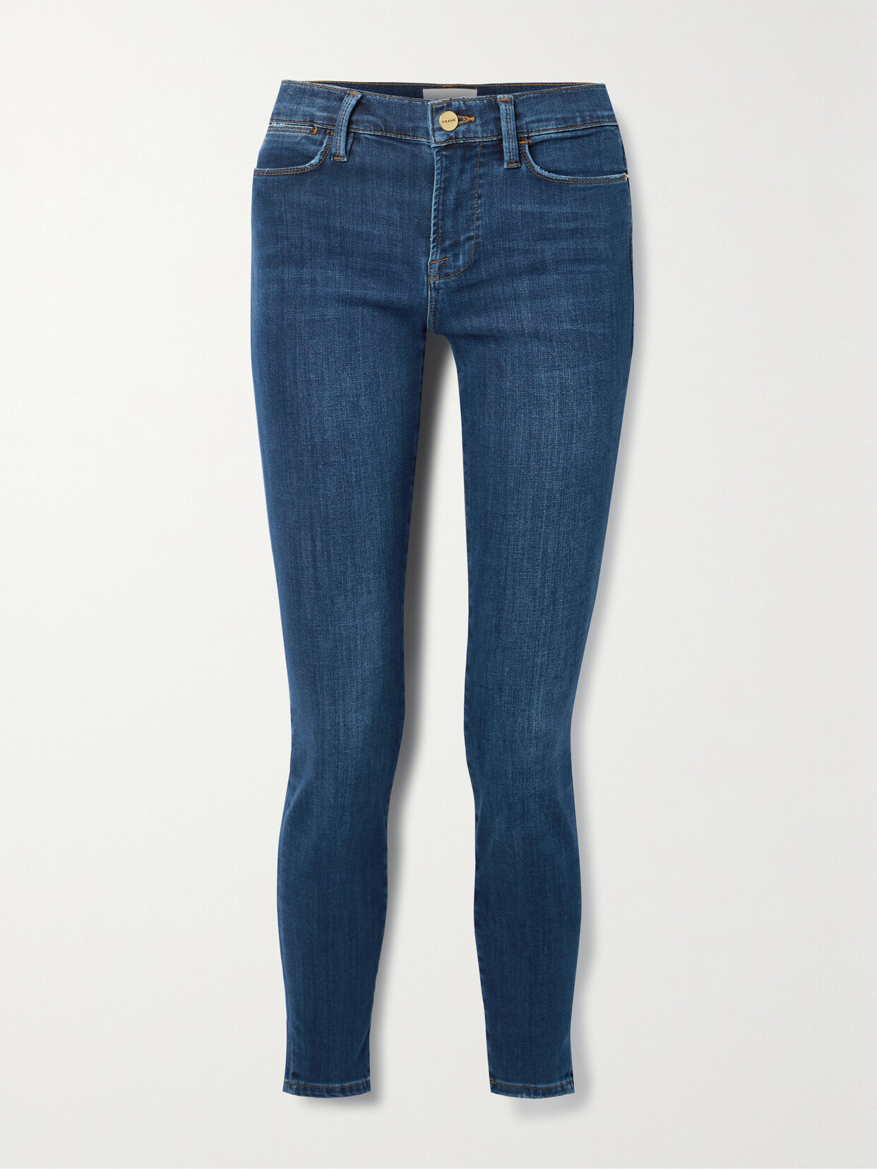 FRAME Le High Skinny Jeans - Blue