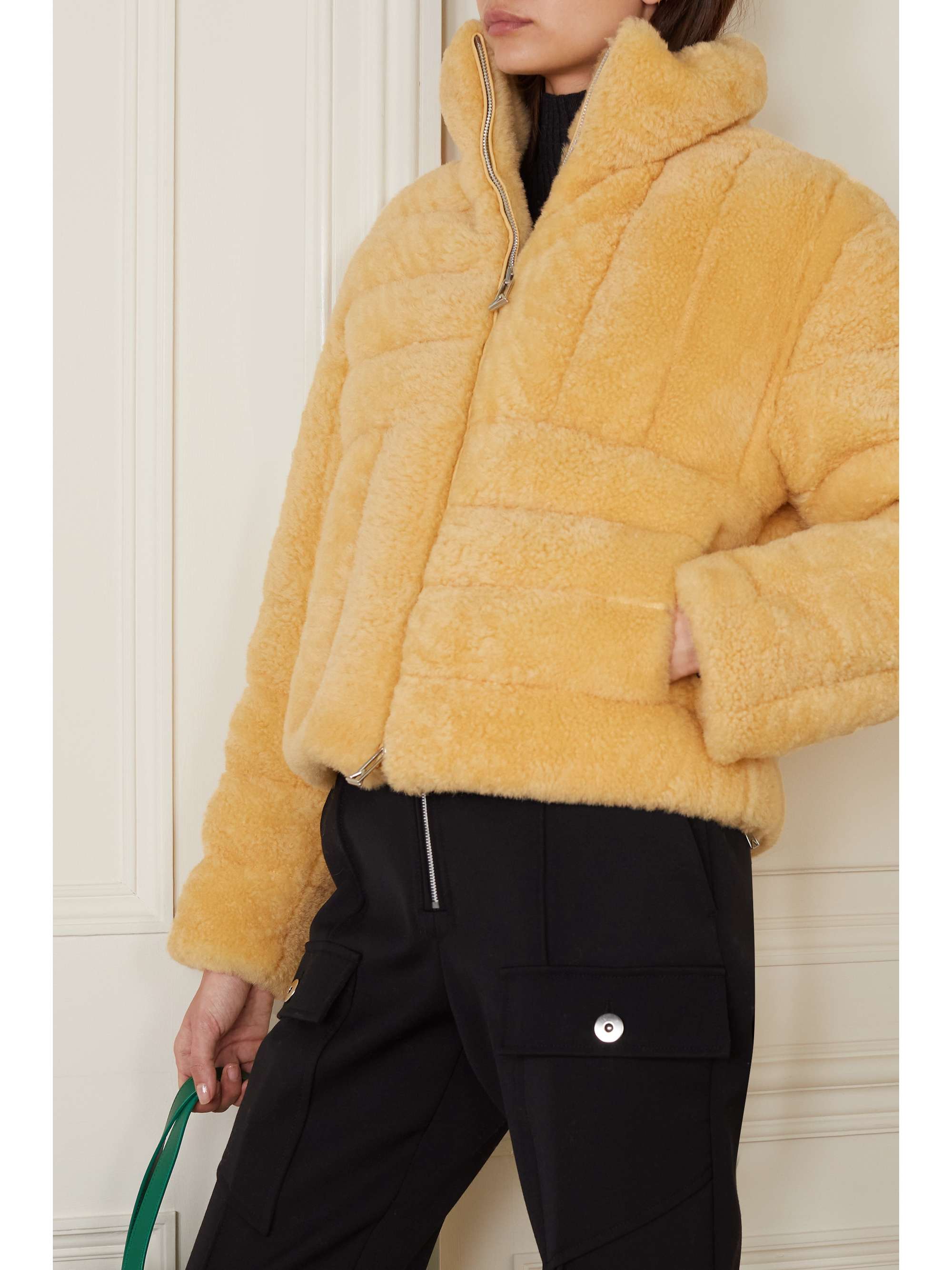 Áo jacket lông của BOTTEGA VENETA