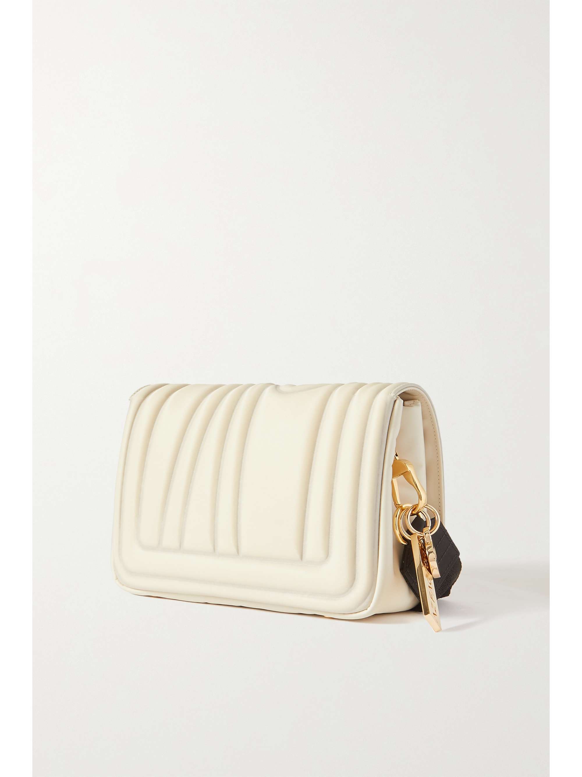 AZ FACTORY The Hugging With Love mini quilted nylon shoulder bag