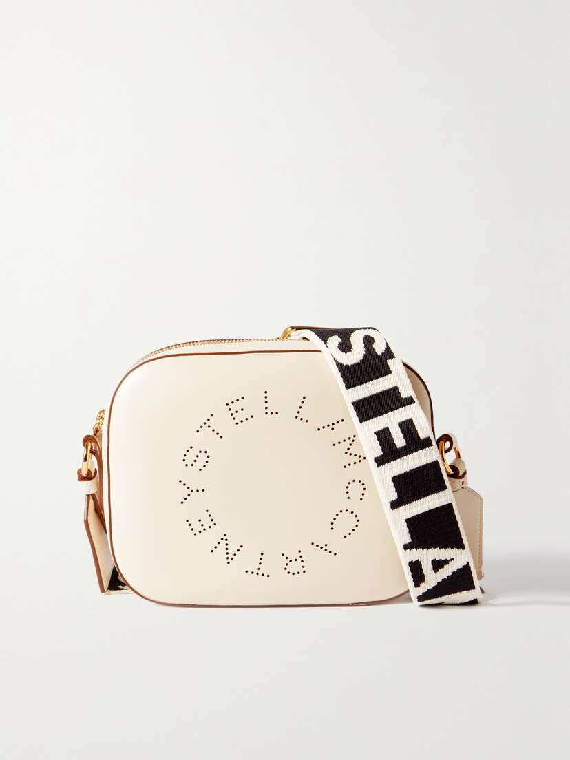 Stella McCartney Perforated Vegetarian Leather Camera Bag -  - One size