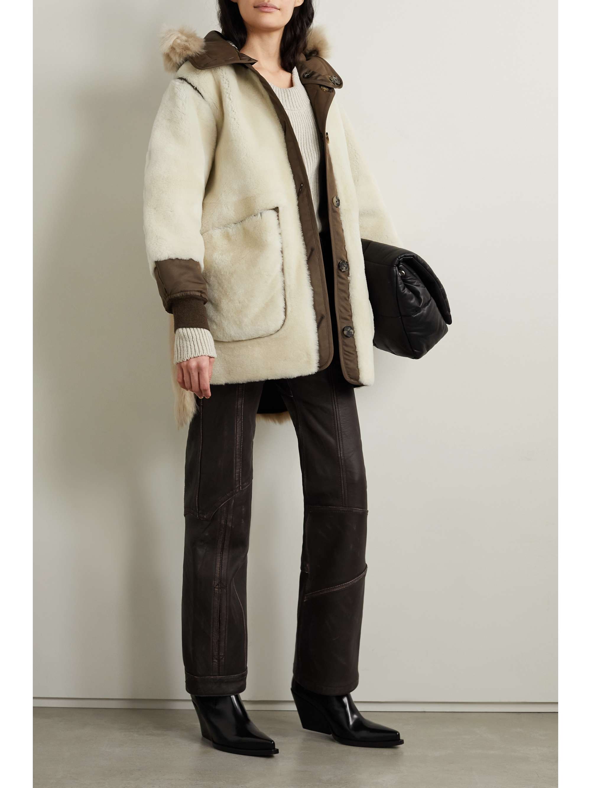reversible sheepskin jacket